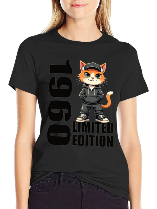 1960 Limited Edition Cat Graphic T-Shirt product image 2