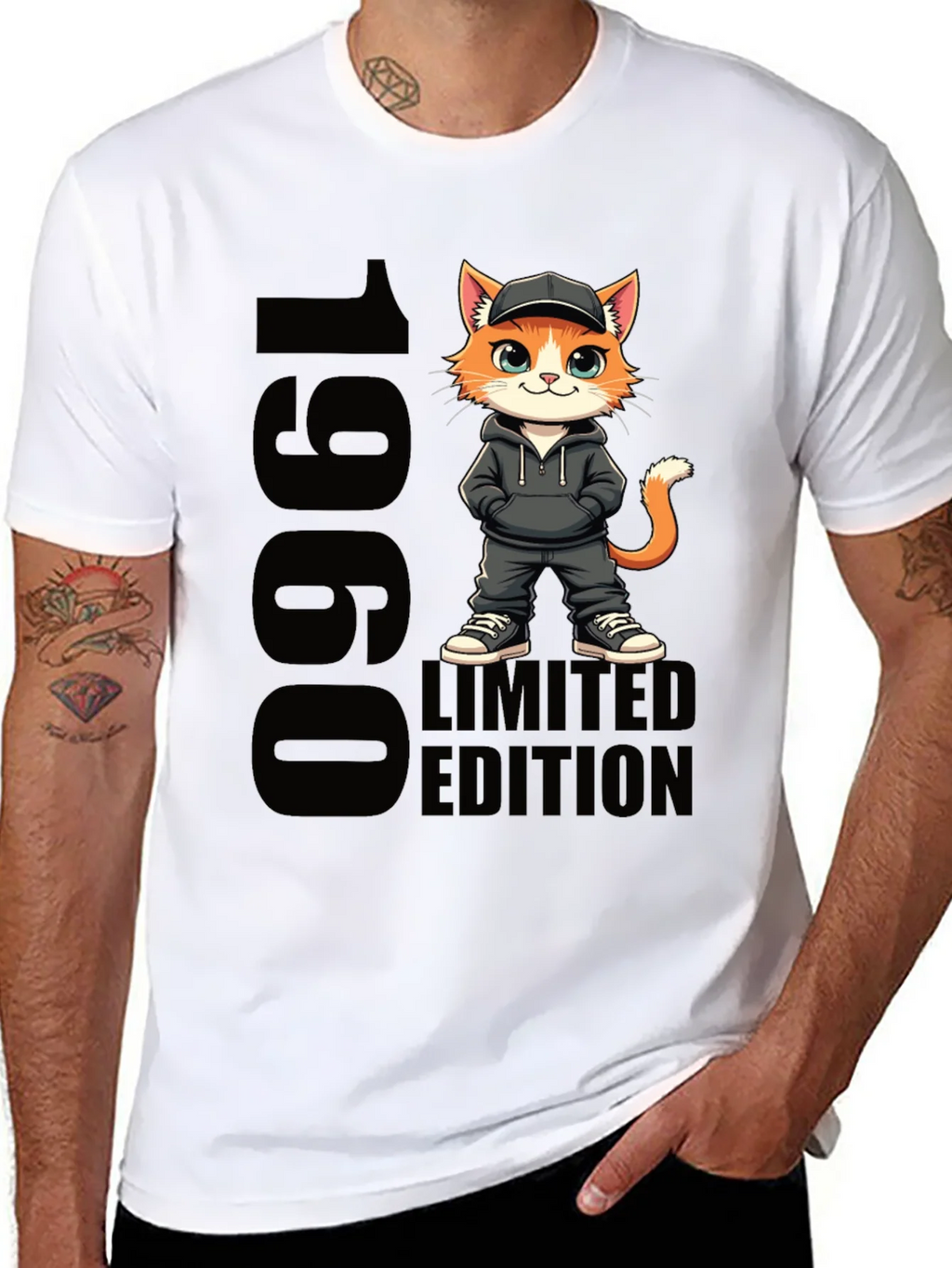 1960 Limited Edition Cat Graphic T-Shirt product image 6