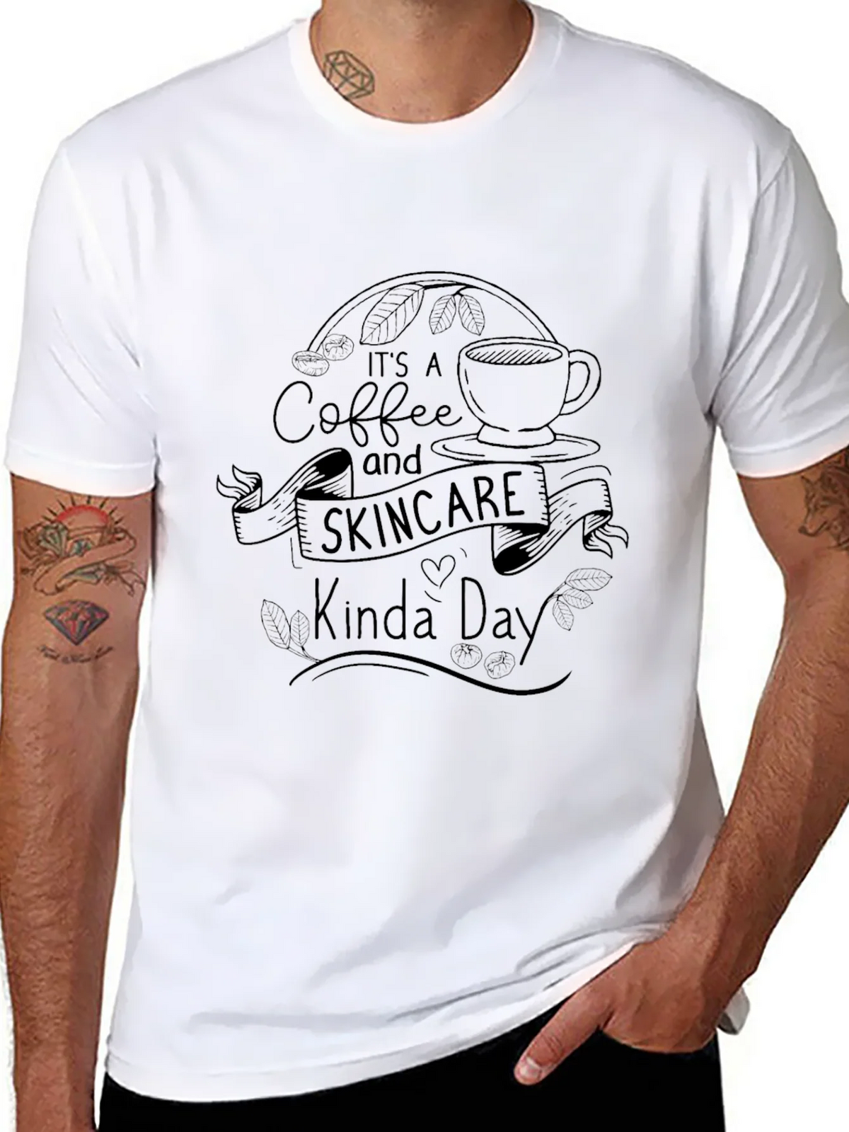 Coffee and Skincare T-Shirt product image 7