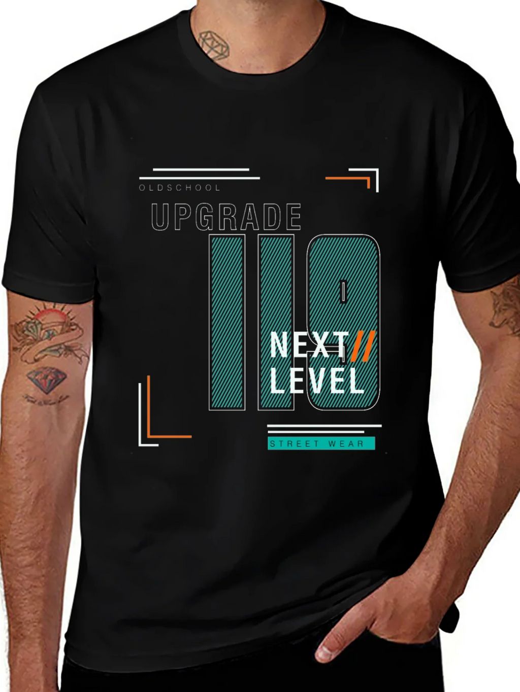 Upgrade Black Graphic Tee product image 1