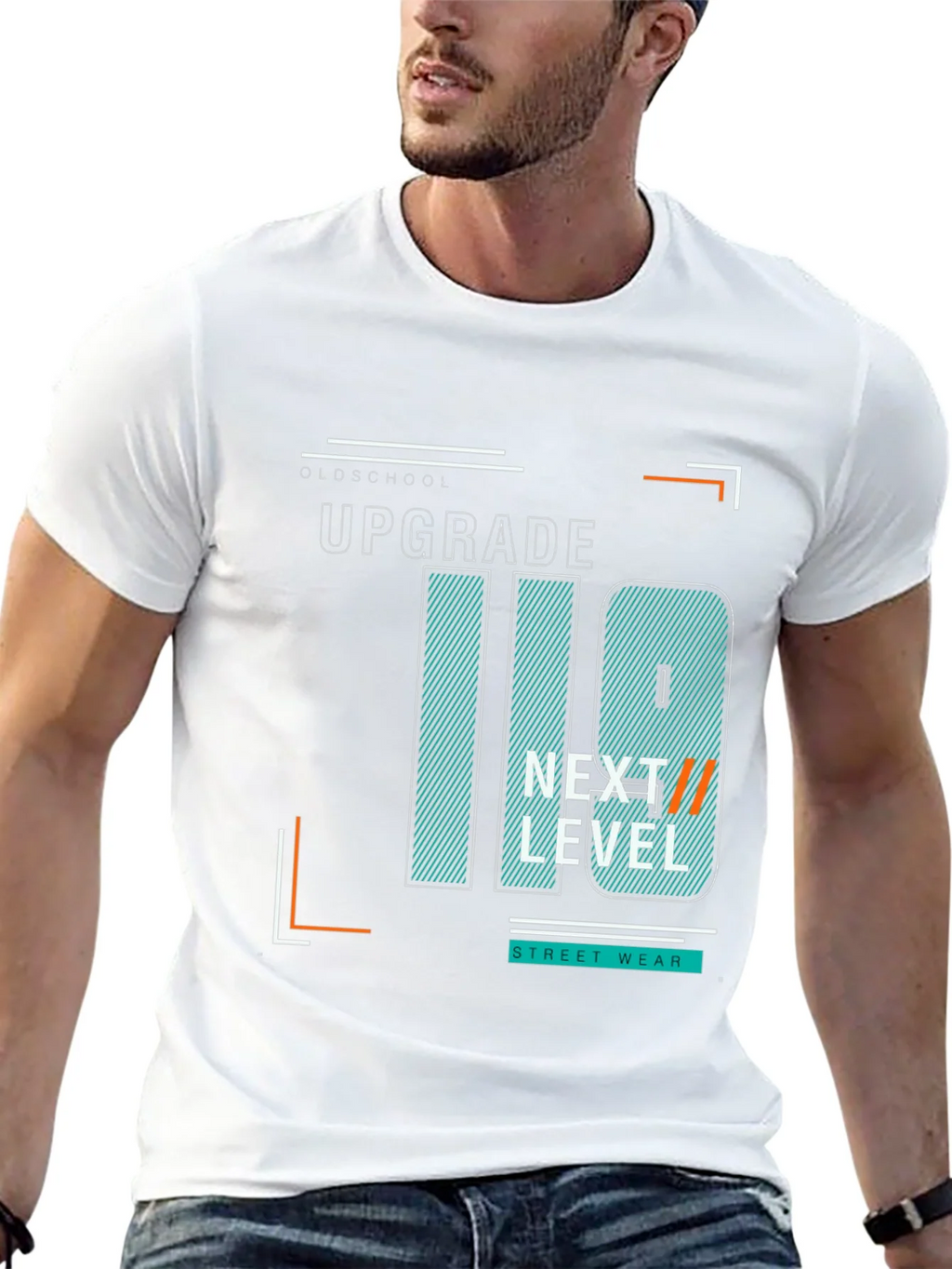 Upgrade Black Graphic Tee product image 11