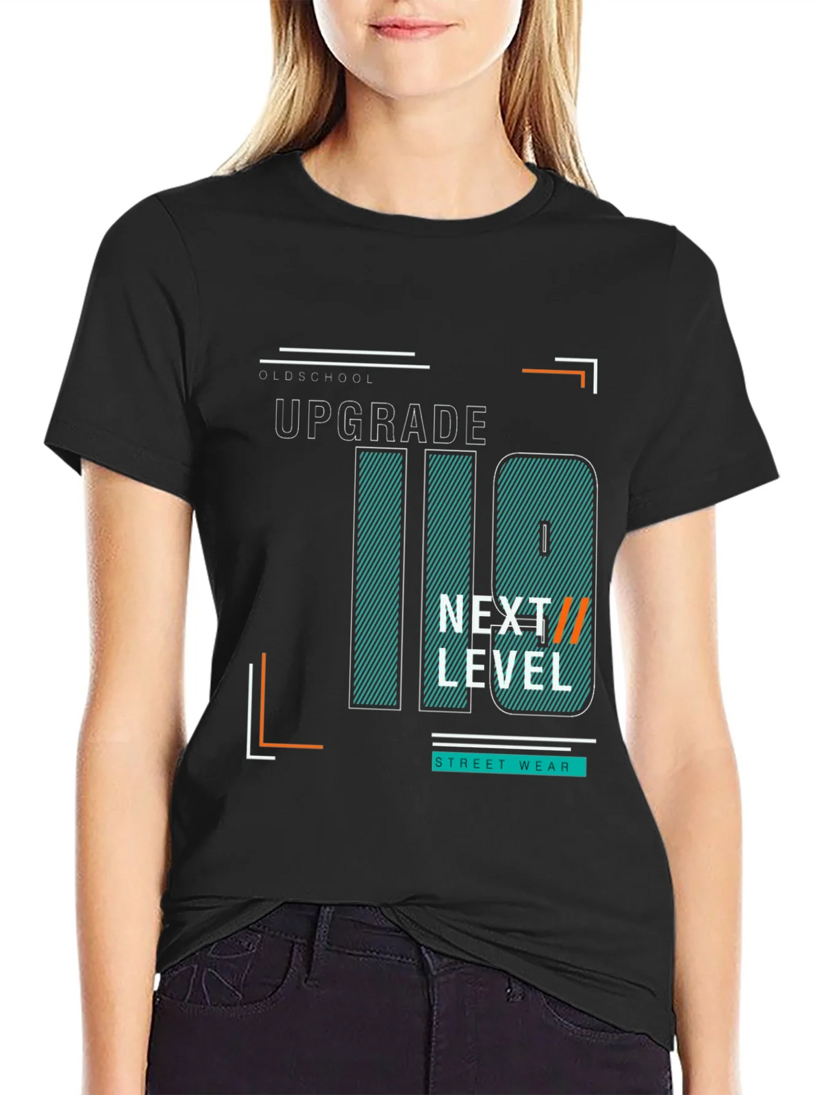 Upgrade Black Graphic Tee product image 2