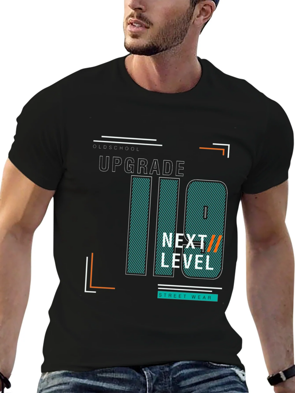Upgrade Black Graphic Tee product image 6