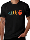 Evolution of Drummer T-Shirt - Funny Music Tee product image 1