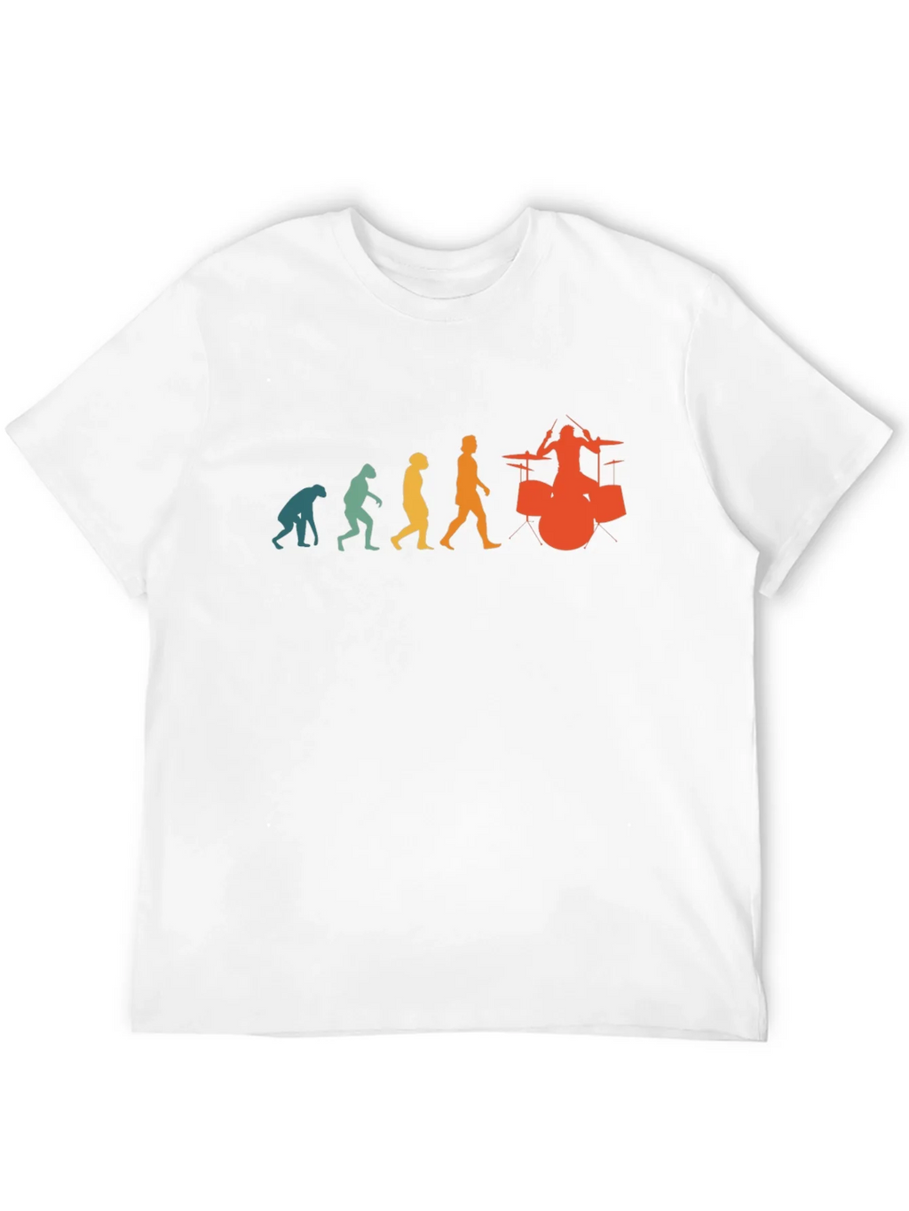 Evolution of Drummer T-Shirt - Funny Music Tee product image 11