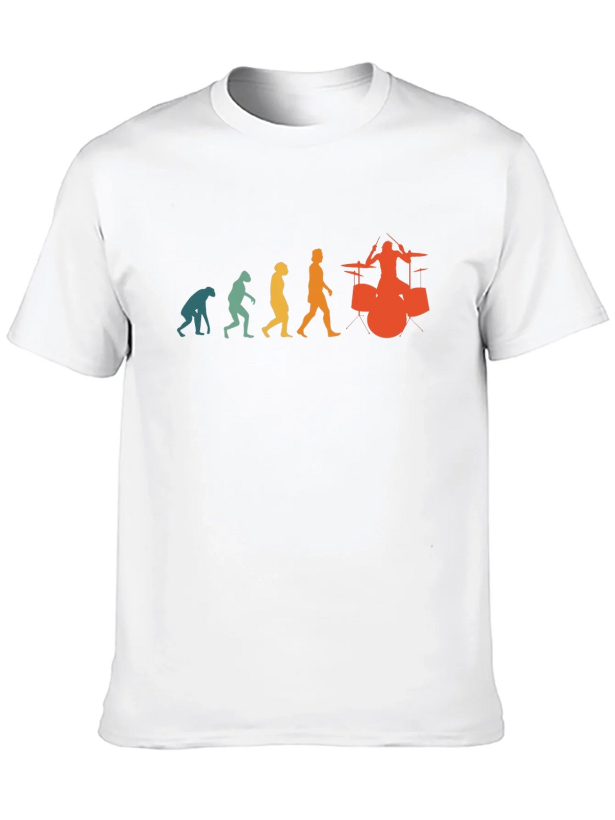 Evolution of Drummer T-Shirt - Funny Music Tee product image 9