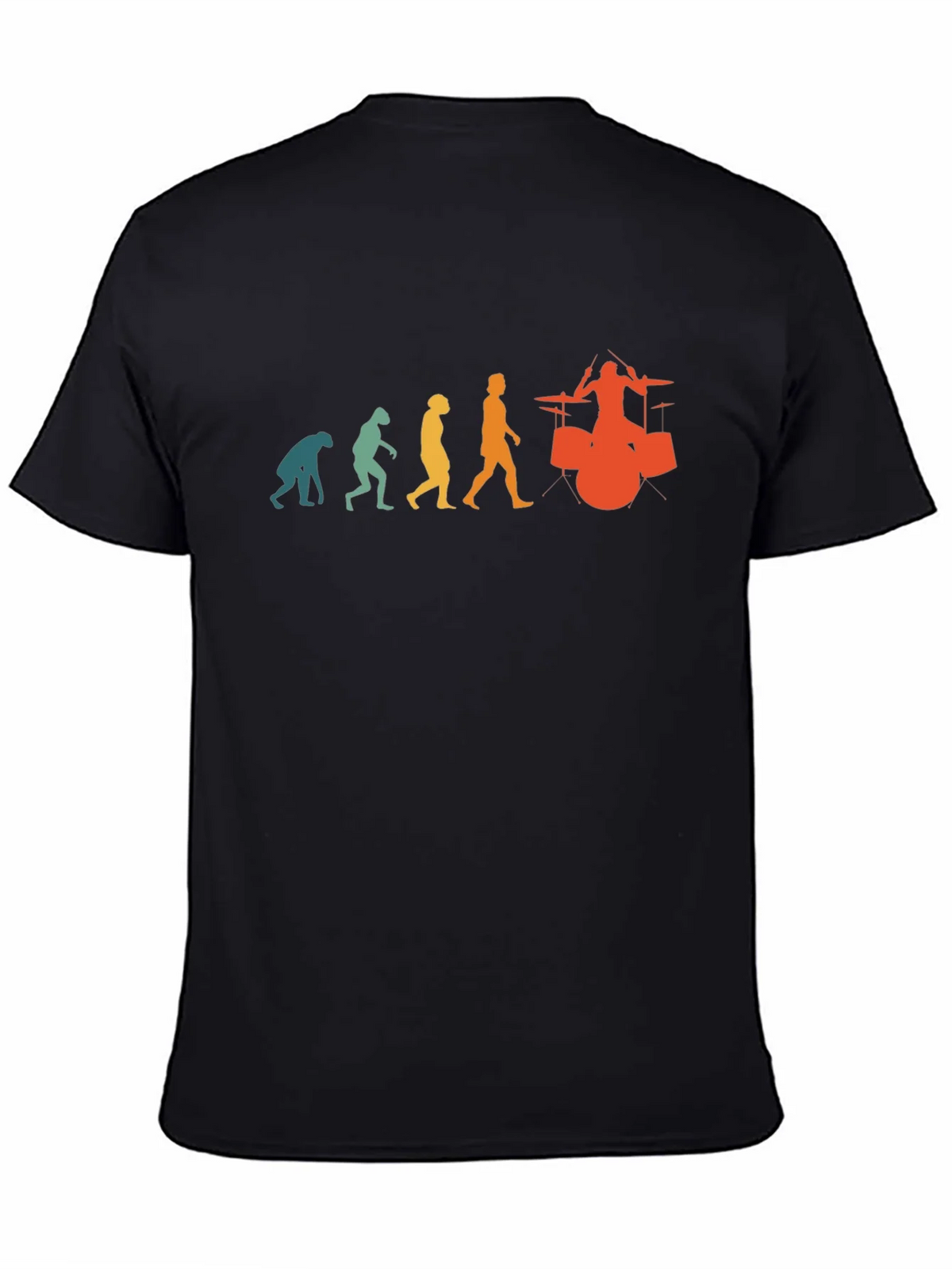 Evolution of Drummer T-Shirt - Funny Music Tee product image 4