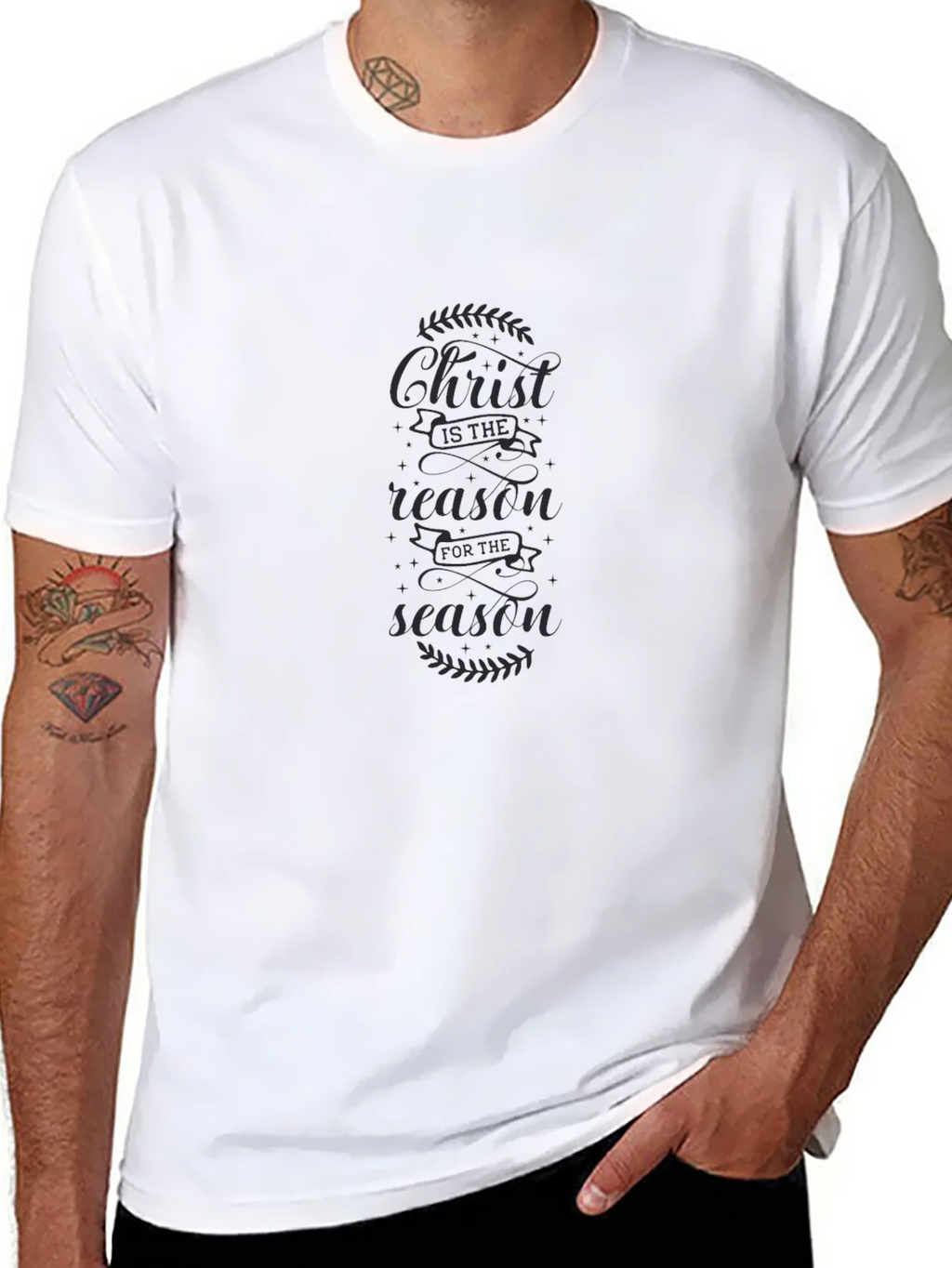 Christ is the Reason T-Shirt - Classic Fit product image 5