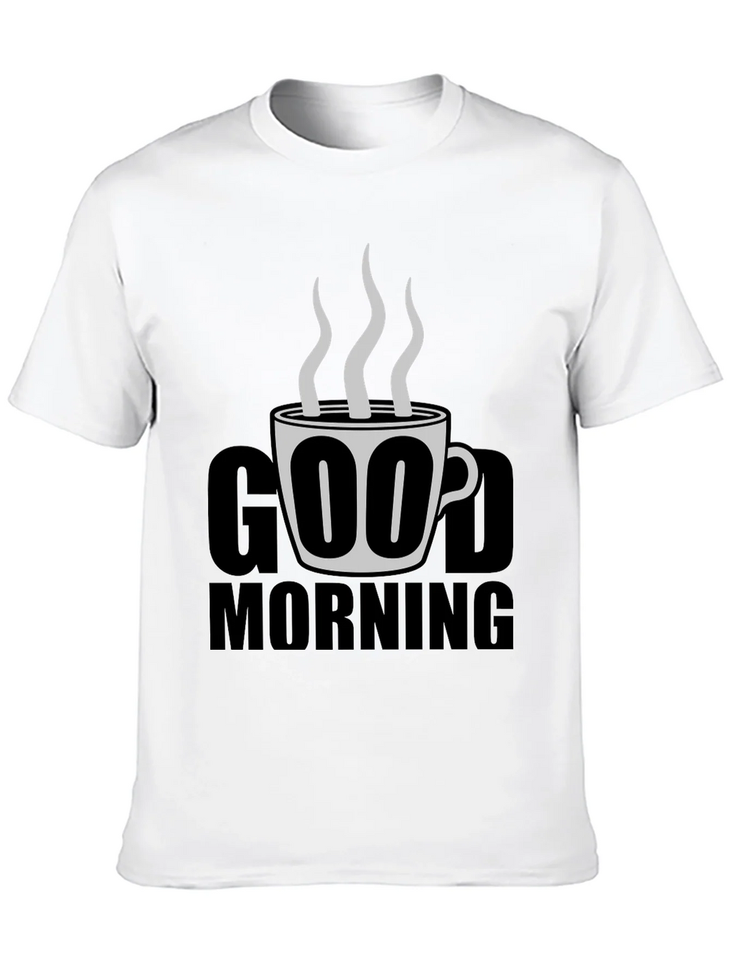 Good Morning Coffee Graphic Tee - Black product image 9