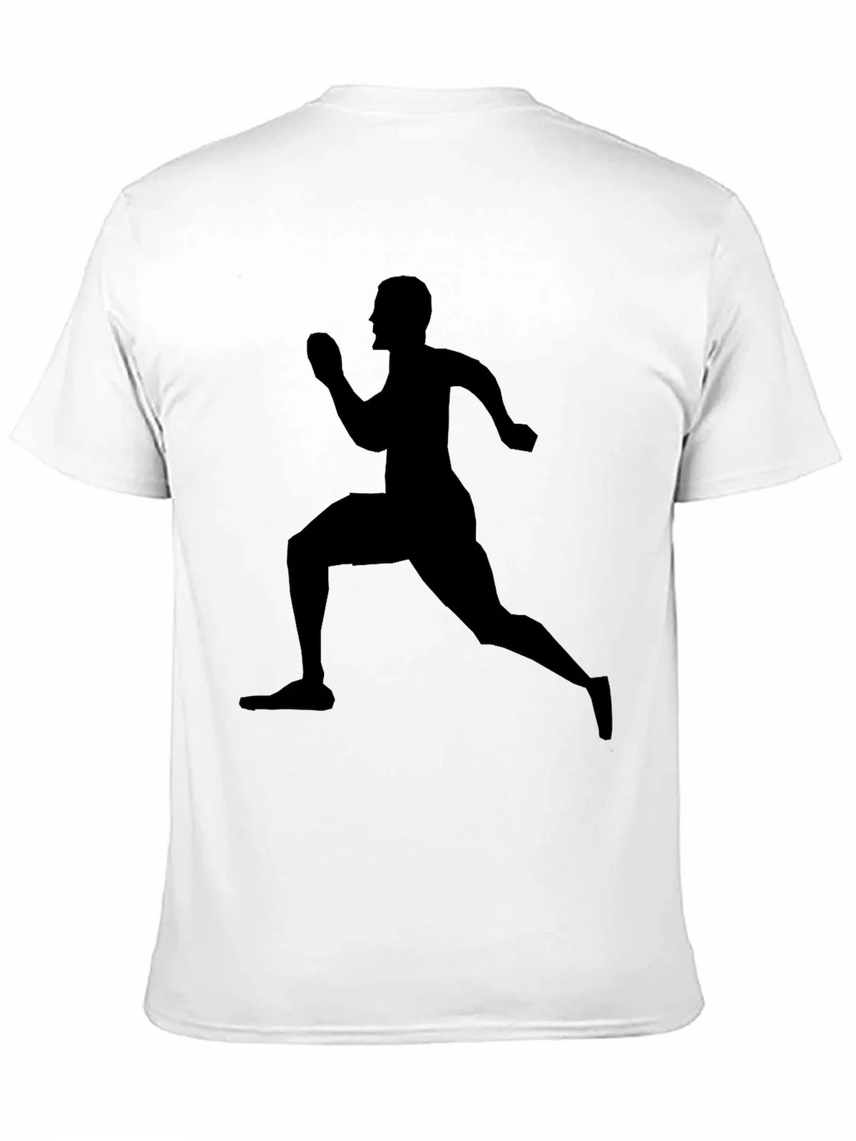 Running Silhouette Tee - Black Graphic T-Shirt product image 10