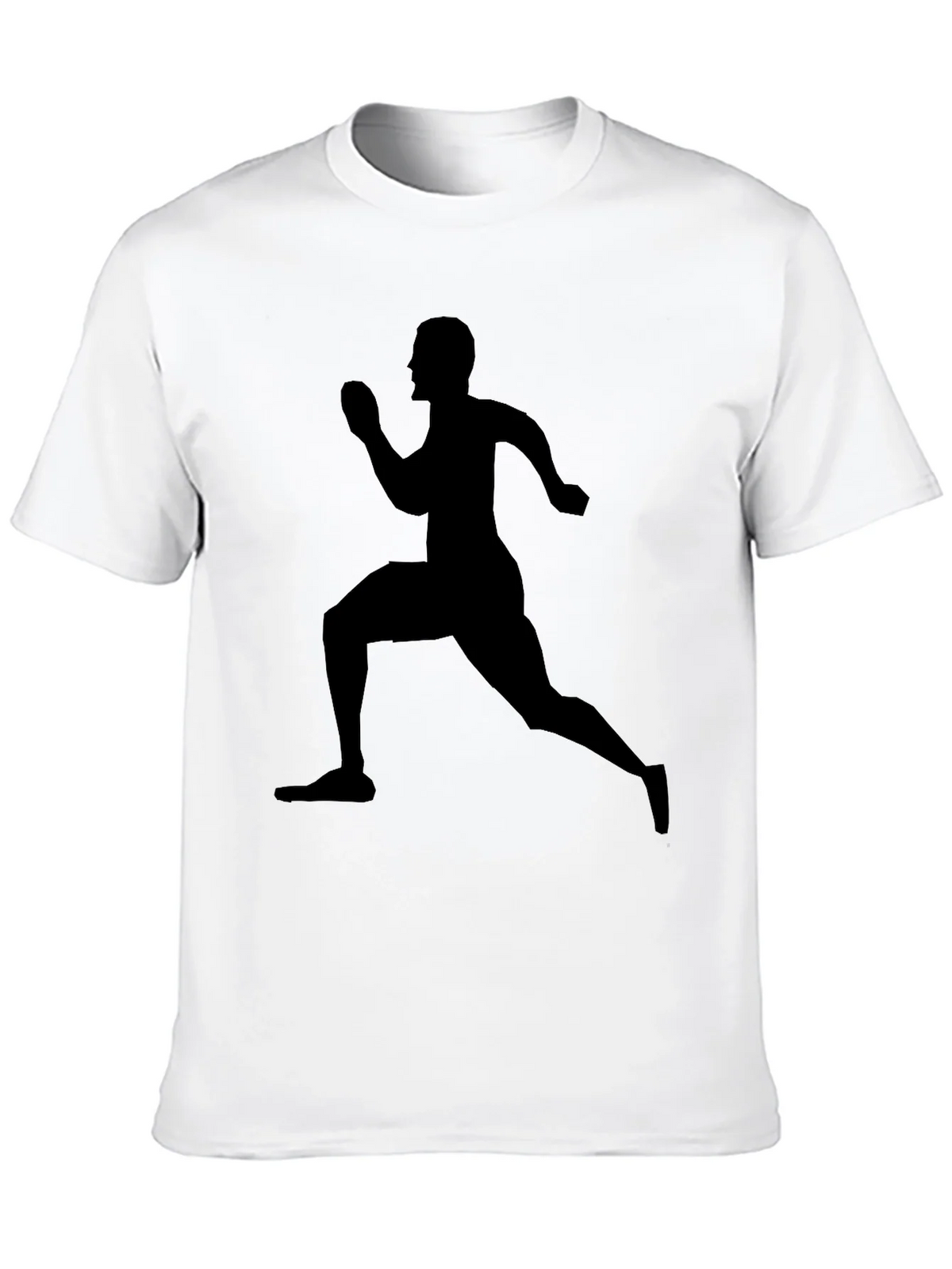 Running Silhouette Tee - Black Graphic T-Shirt product image 9