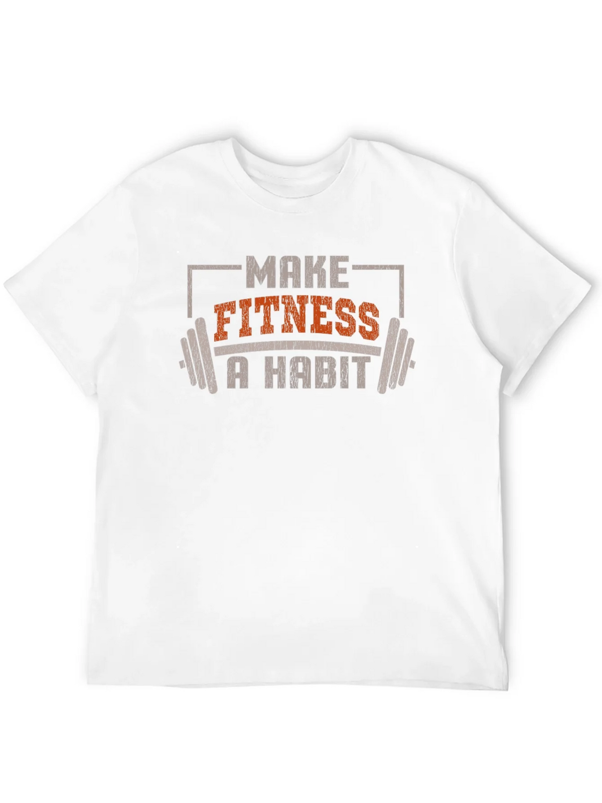 Make Fitness A Habit T-Shirt - Workout Motivation product image 11