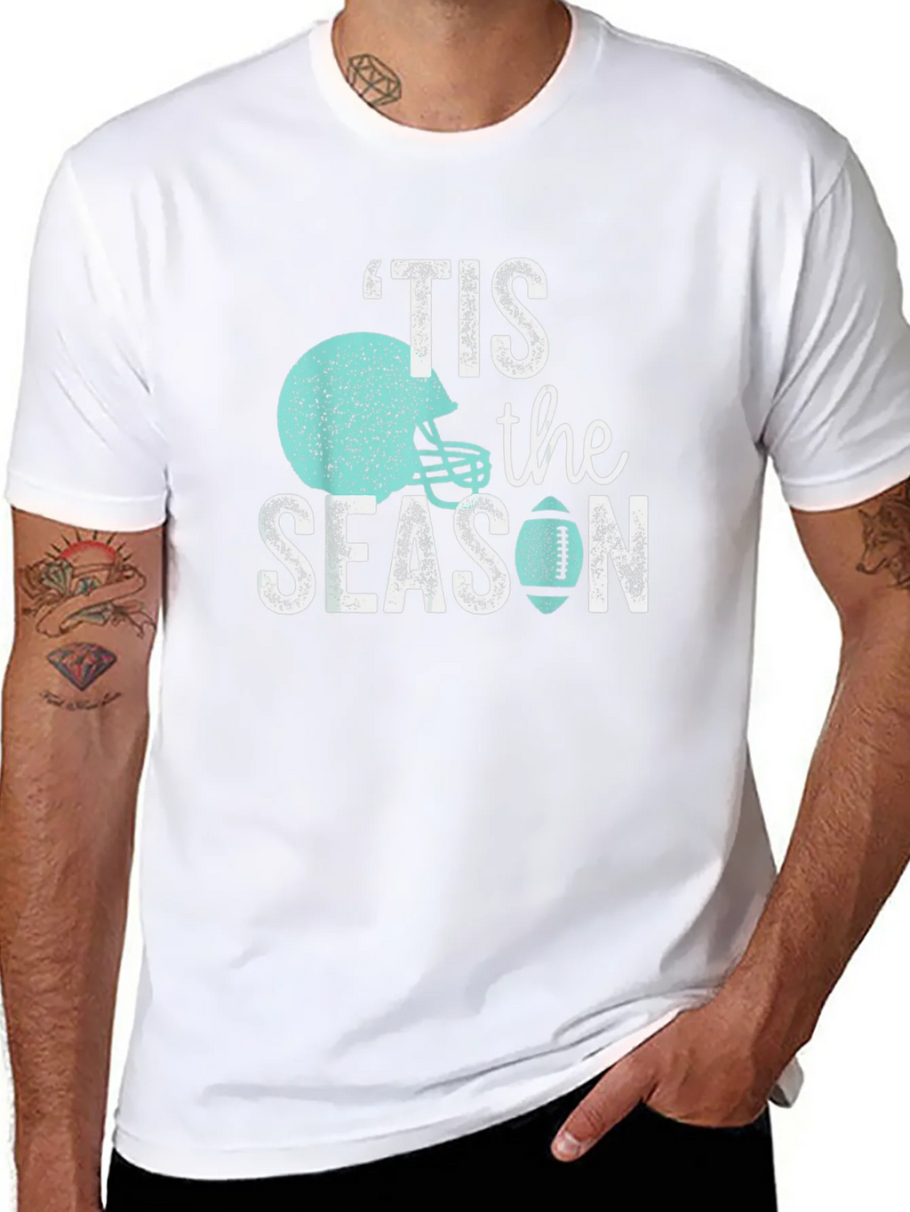 Tis The Season Football T-Shirt product image 7