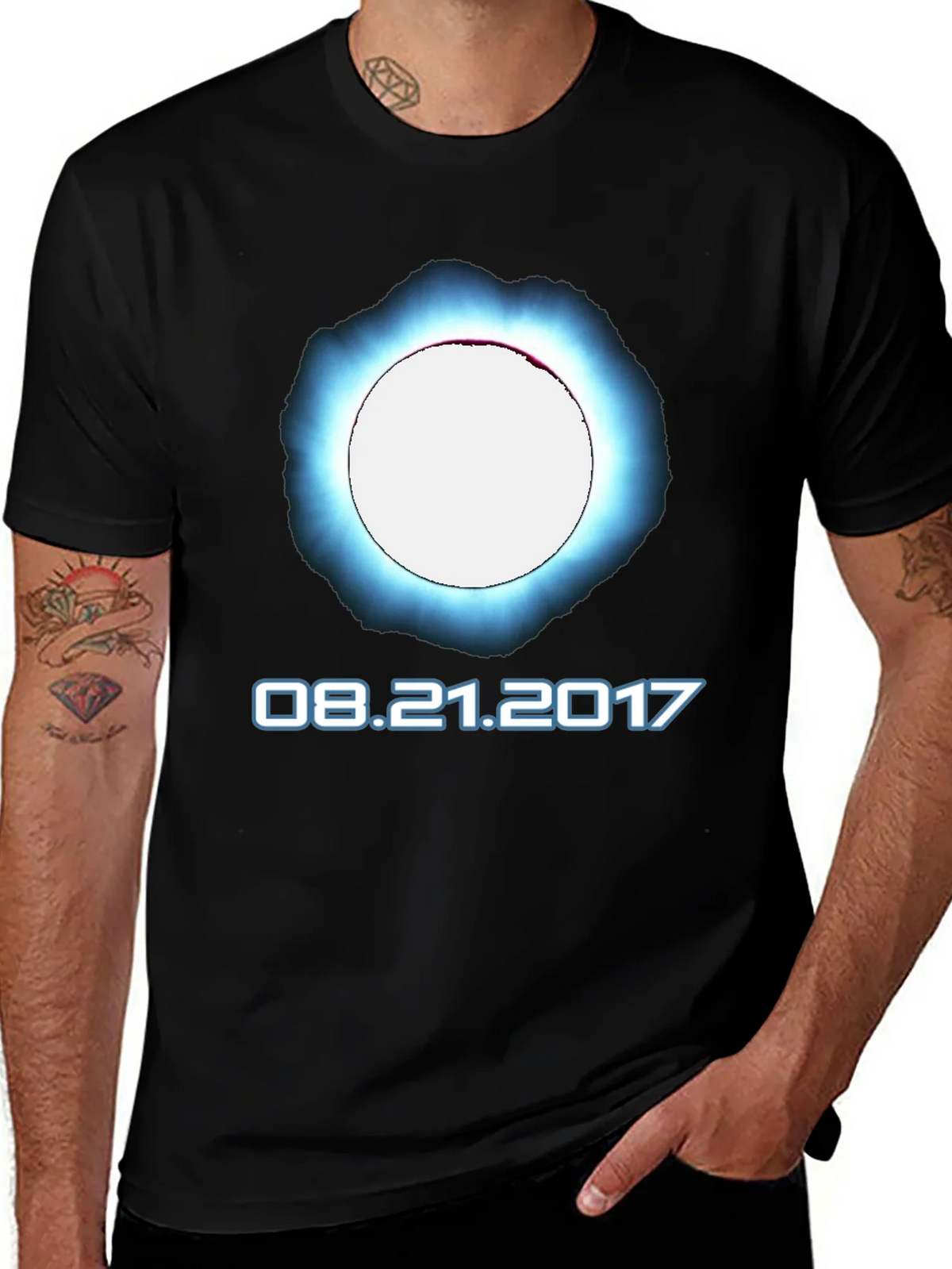 Eclipse 08.21.2017 T-Shirt - Unique Solar Event Apparel product image 1