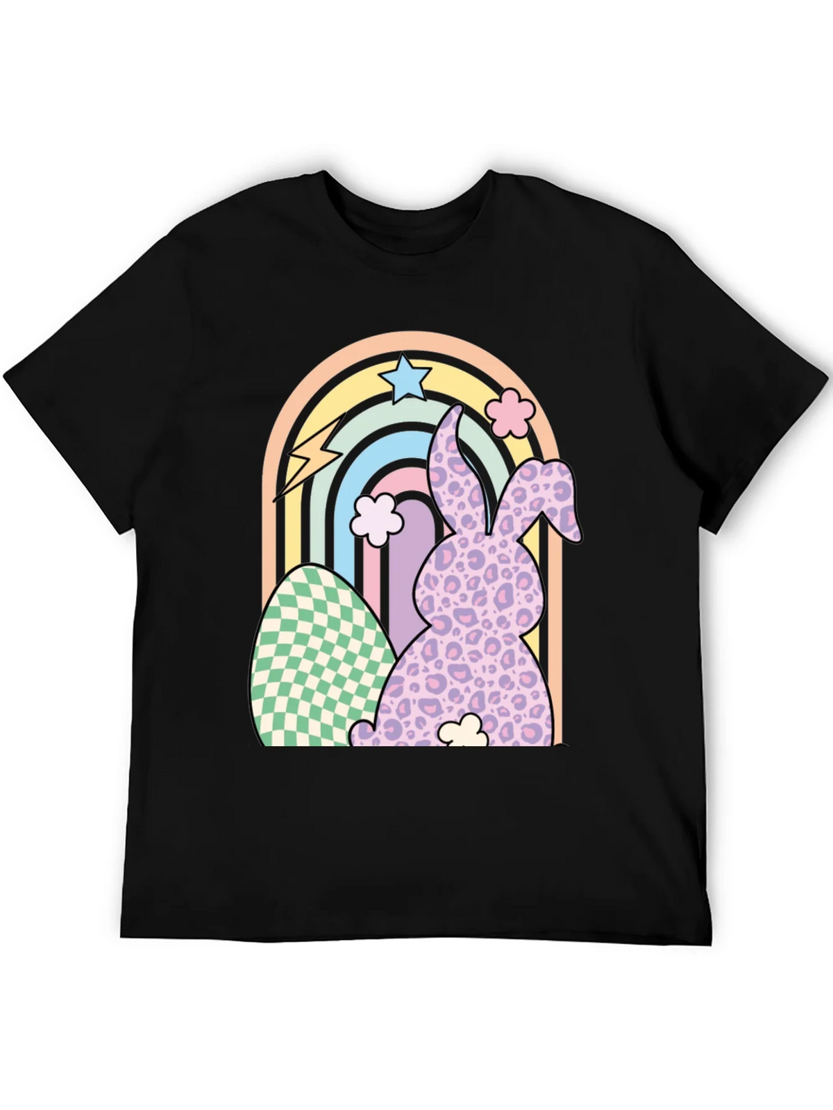 Easter Bunny Rainbow T-Shirt product image 5
