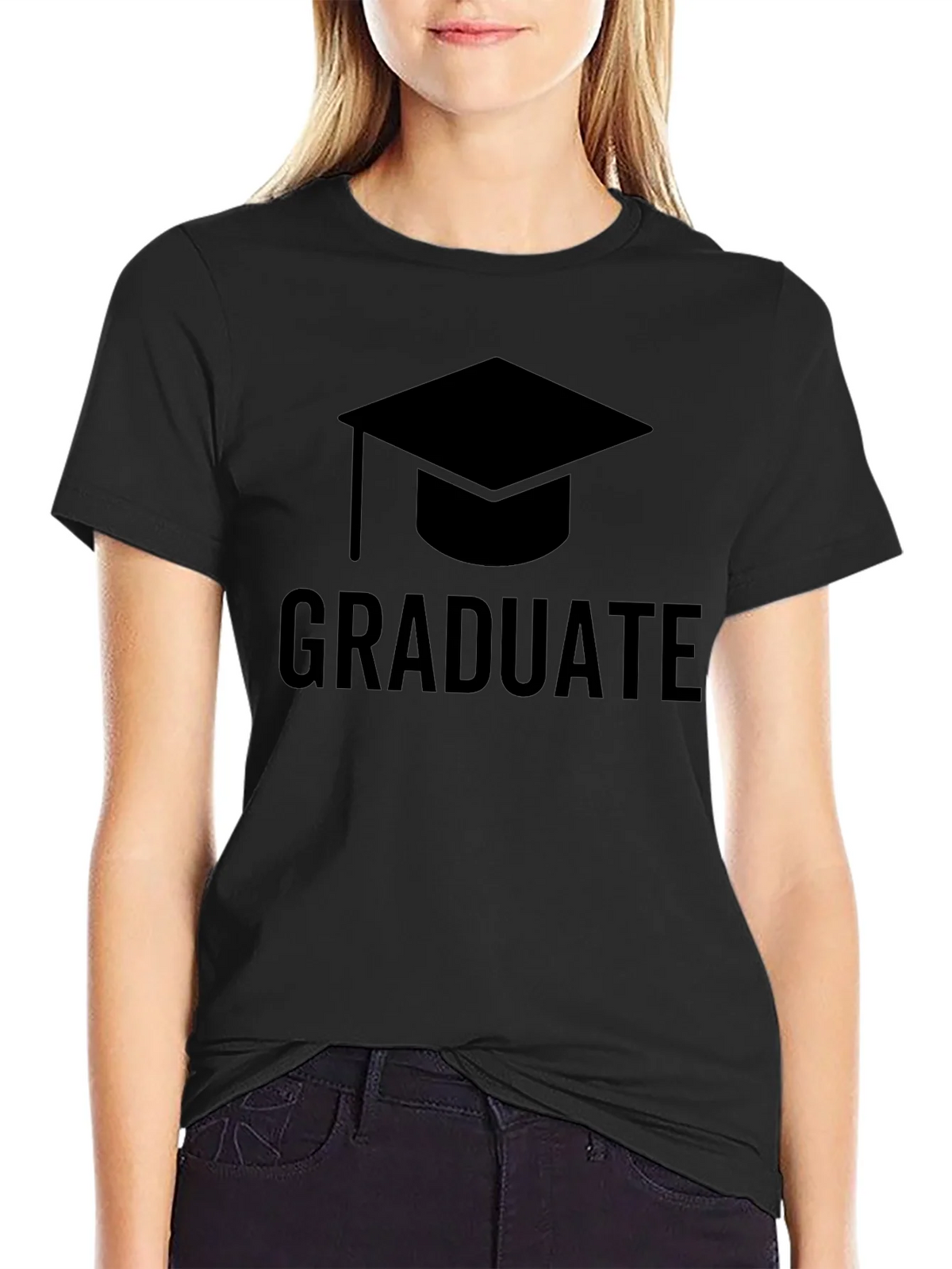 Graduate T-Shirt - Graduation Cap Graphic Tee