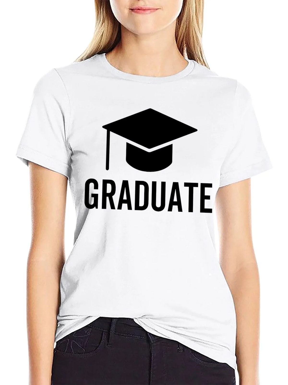 Graduate T-Shirt - Graduation Cap Graphic Tee