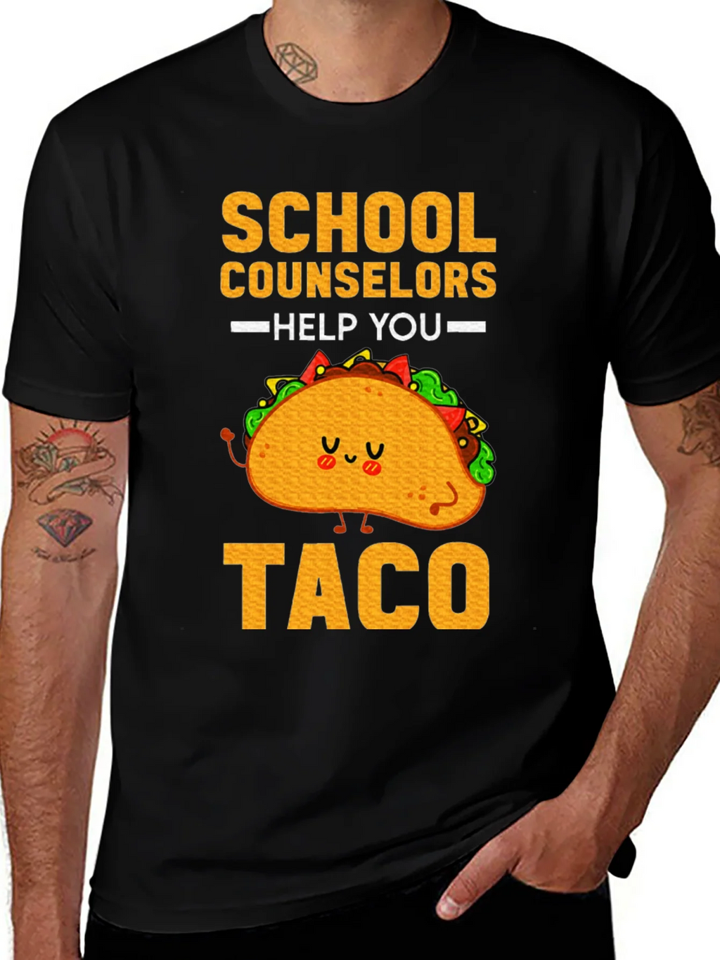 School Counselors Help You Taco T-Shirt product image 1