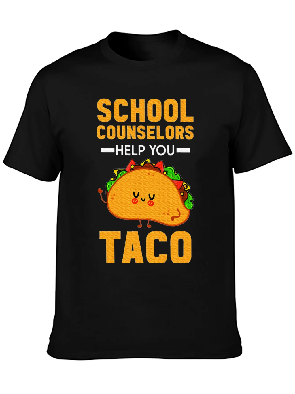 School Counselors Help You Taco T-Shirt product image 3