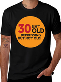 30 Isnt Old Graphic Tee - Mens Black T-Shirt product image 1