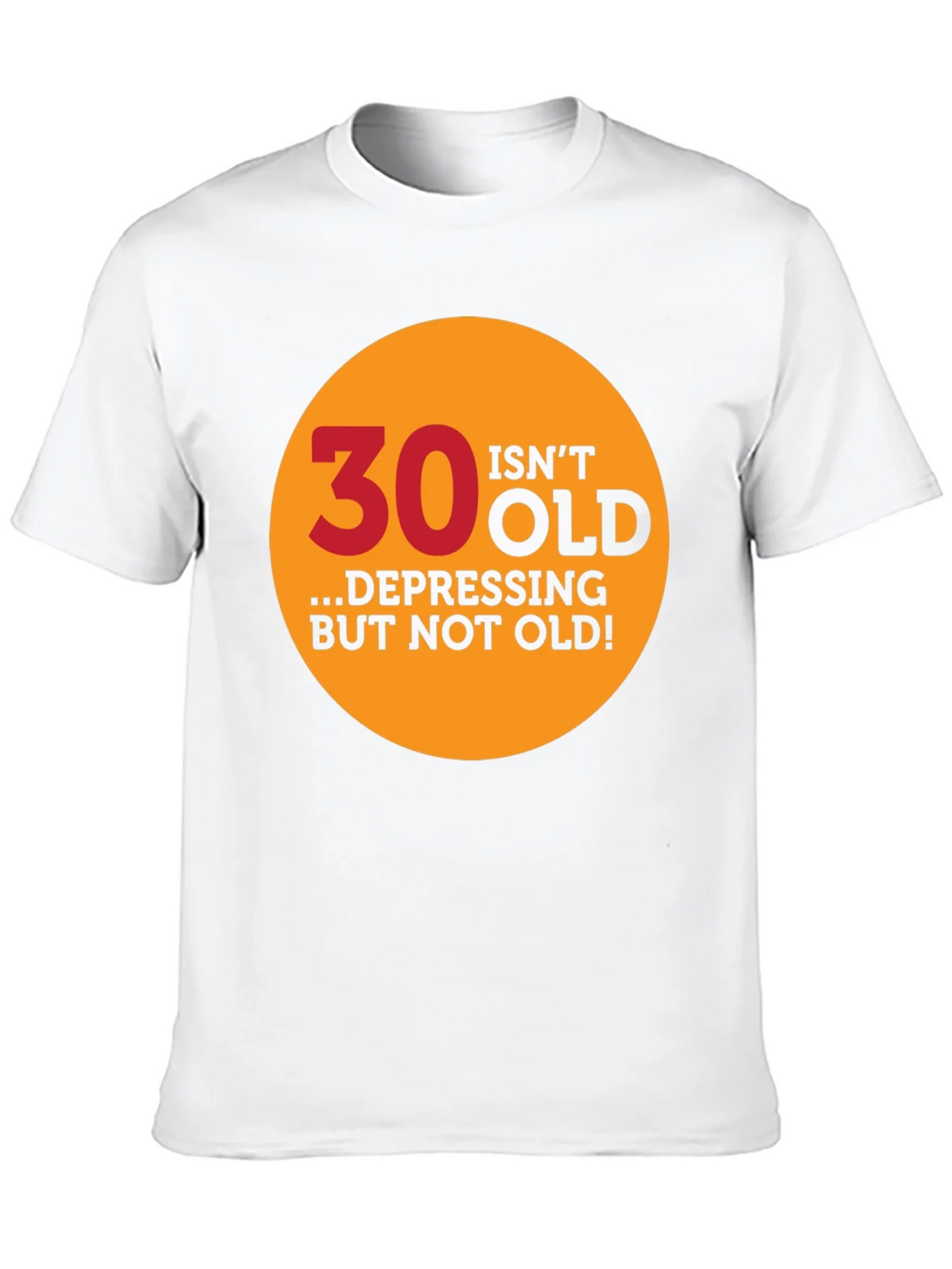 30 Isnt Old Graphic Tee - Mens Black T-Shirt product image 2