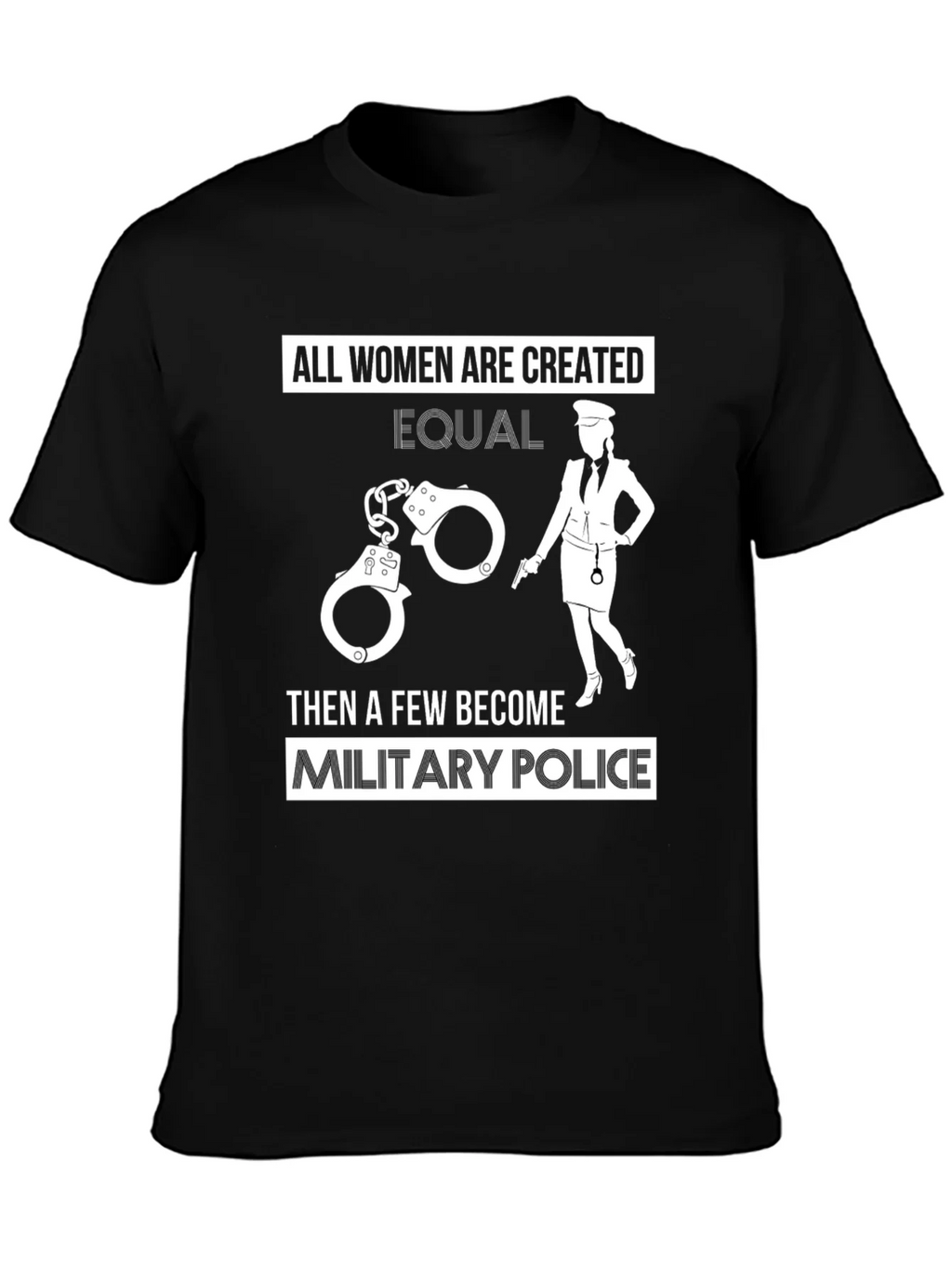 Military Police Womens Graphic T-Shirt product image 3