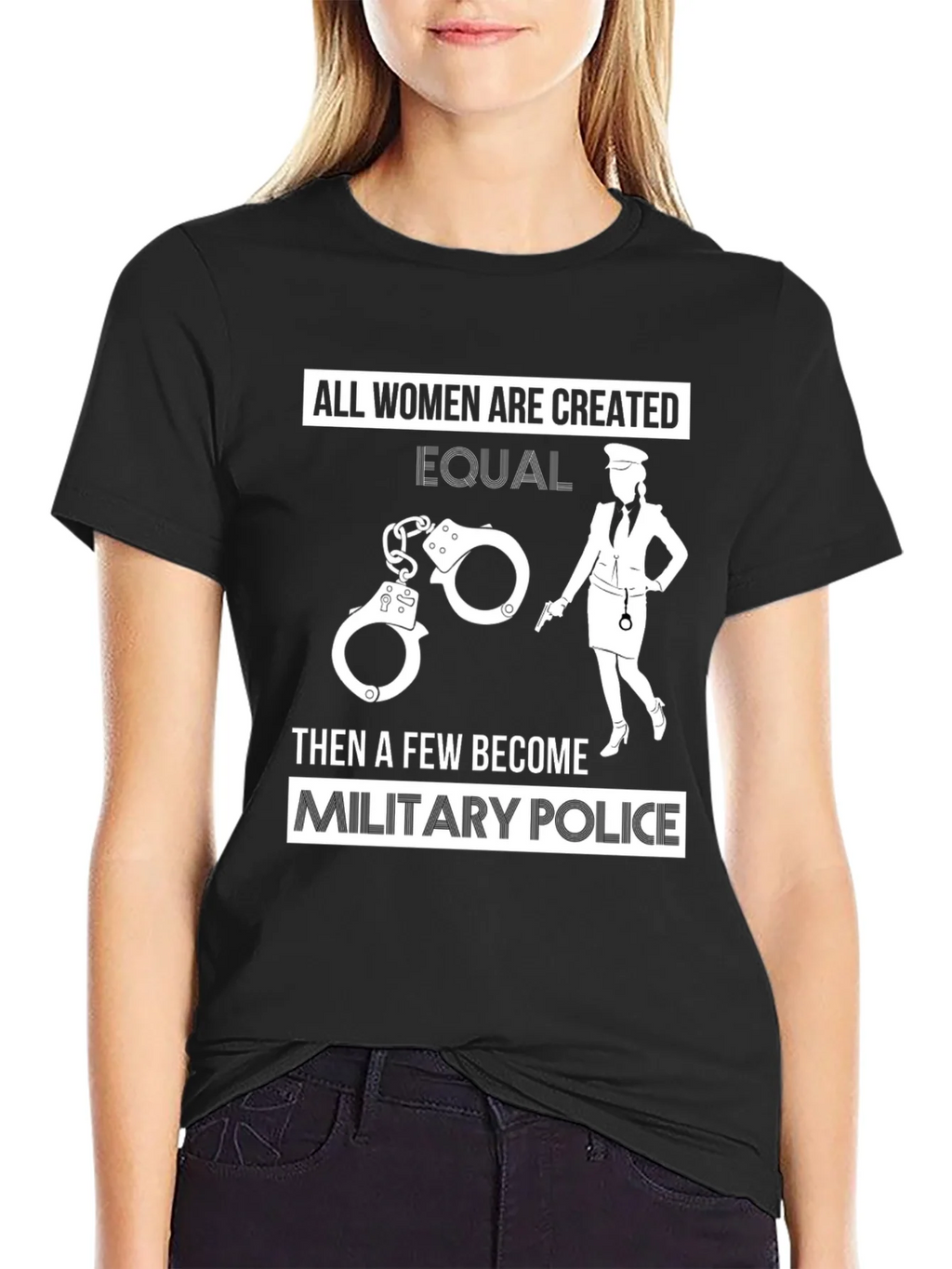 Military Police Womens Graphic T-Shirt product image 2