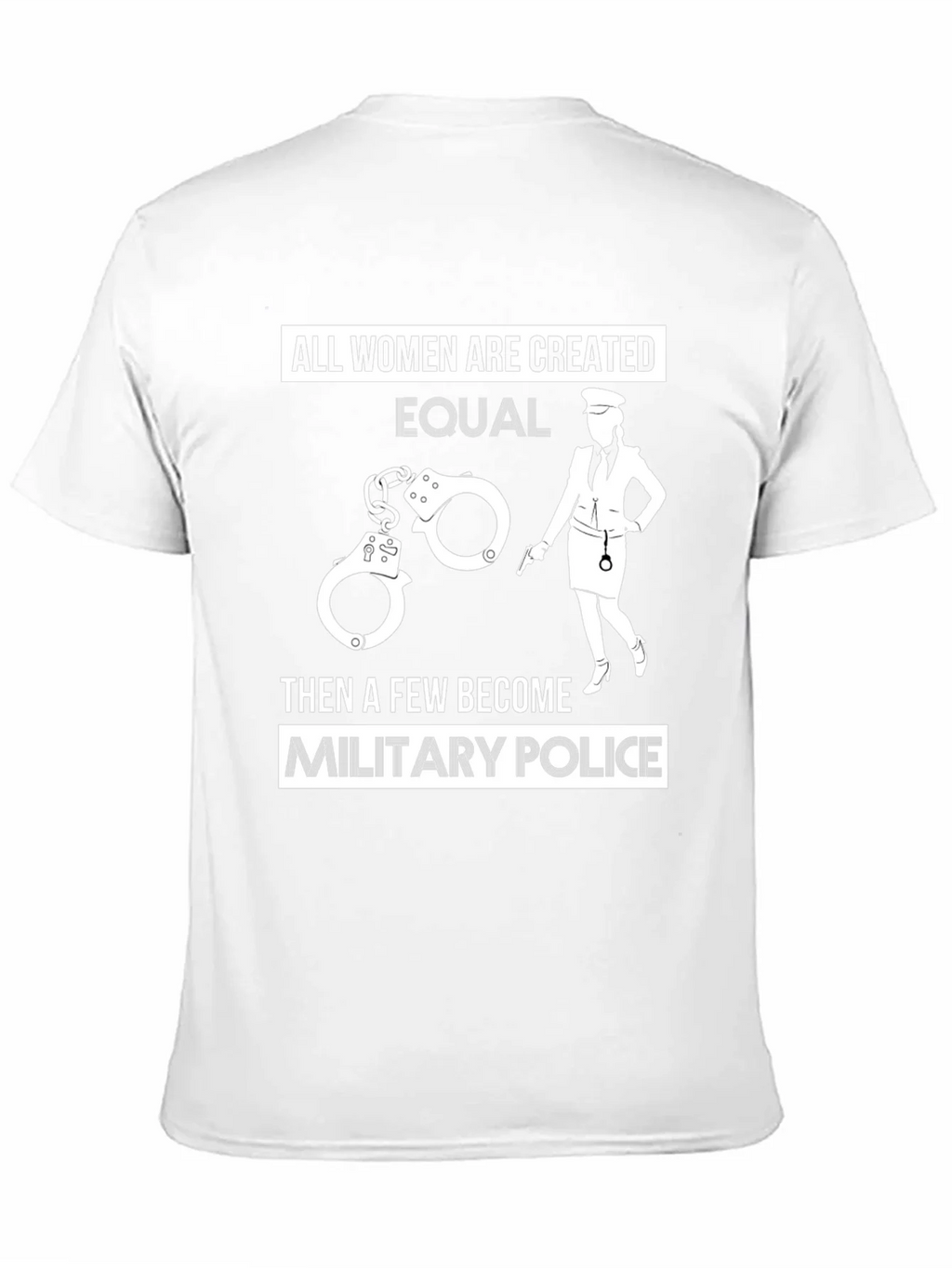 Military Police Womens Graphic T-Shirt product image 10