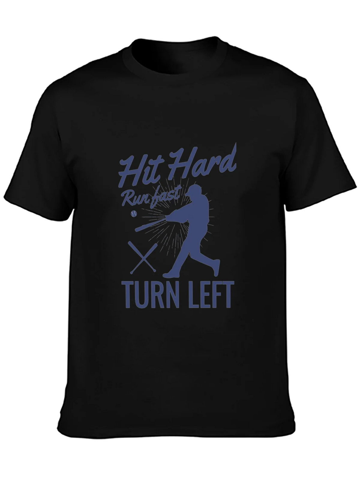 Hit Hard Baseball T-Shirt product image 3