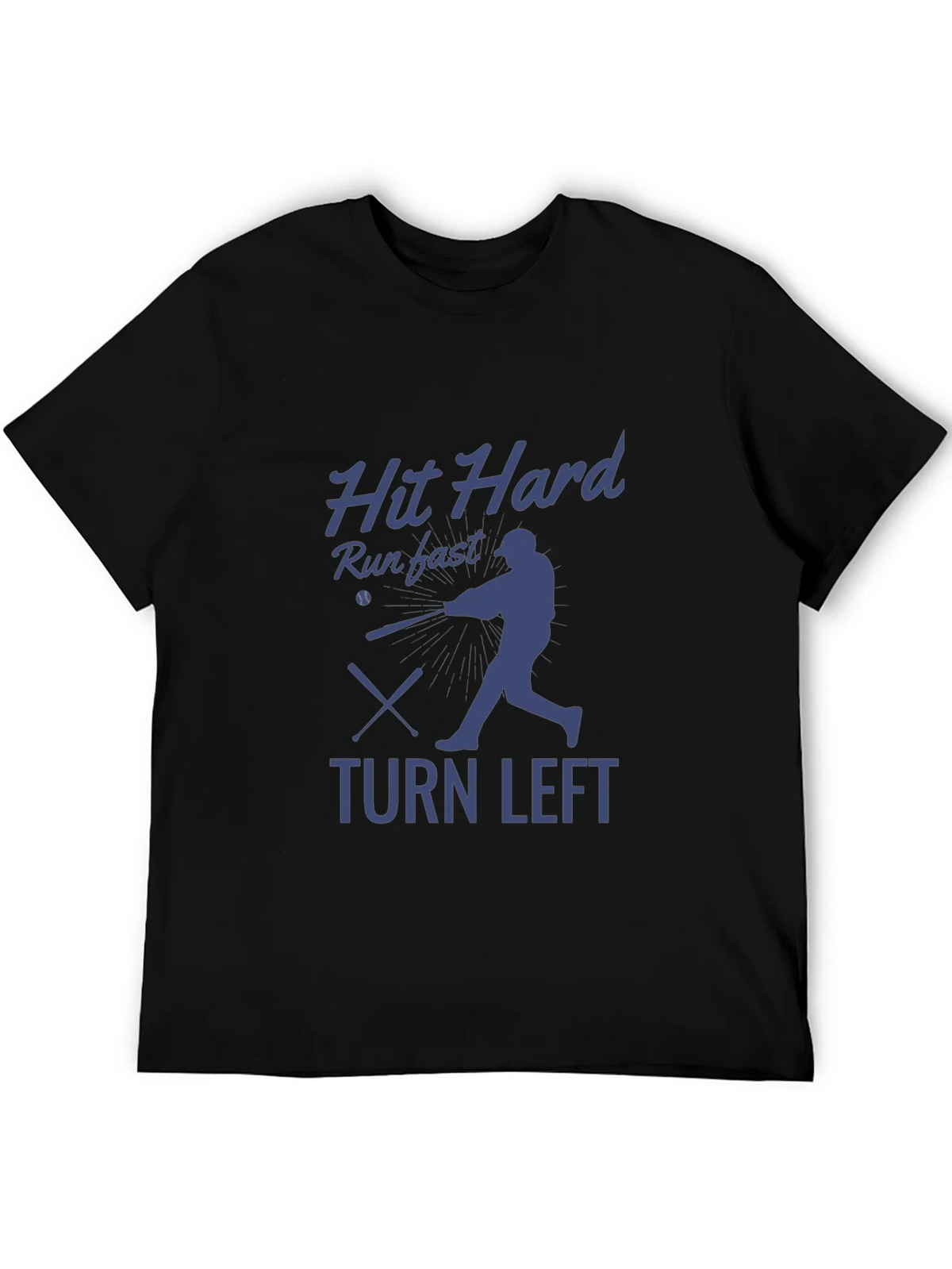 Hit Hard Baseball T-Shirt product image 5