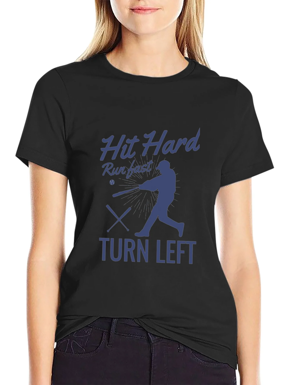 Hit Hard Baseball T-Shirt product image 2