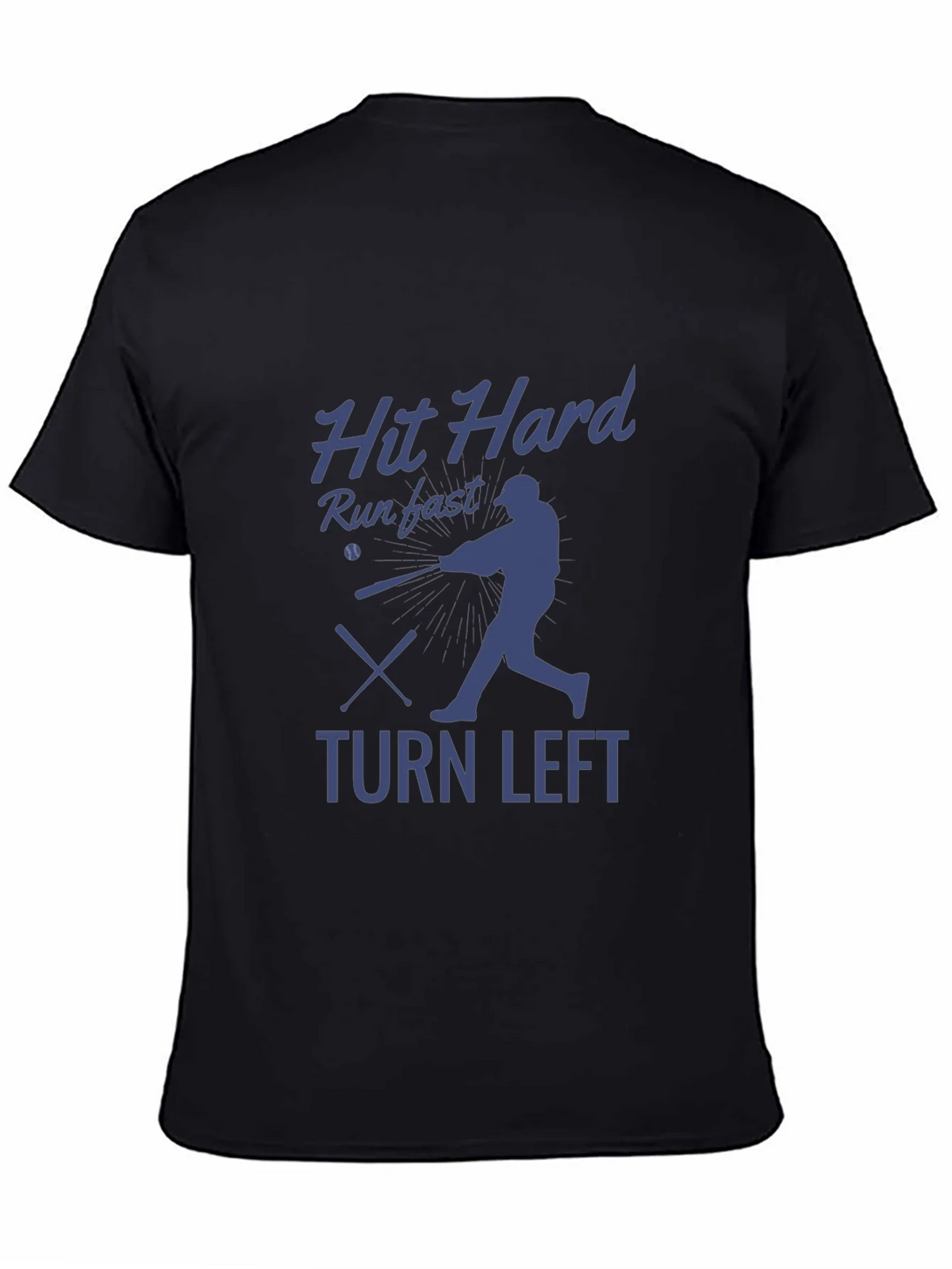 Hit Hard Baseball T-Shirt product image 4