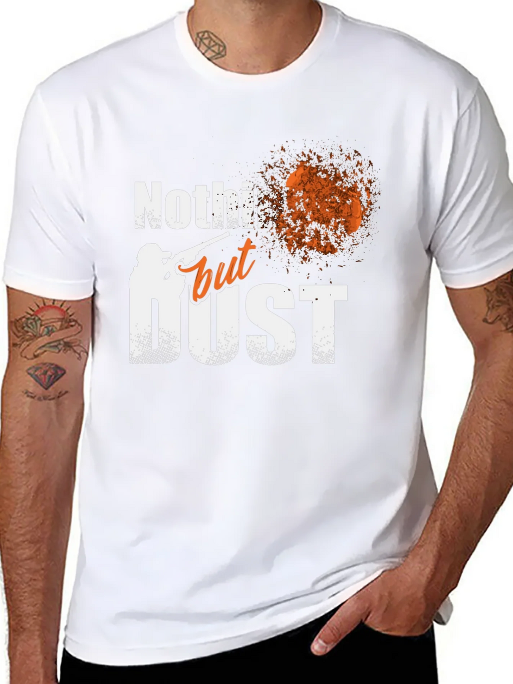 Nothin But Dust T-Shirt Clay Target Shooting product image 7