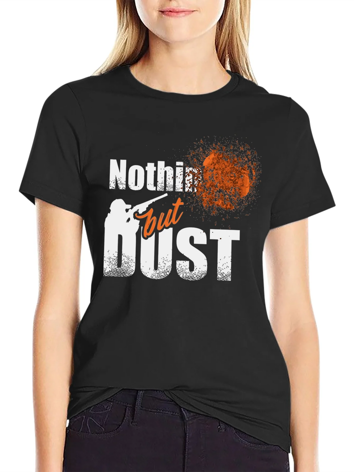 Nothin But Dust T-Shirt Clay Target Shooting product image 2
