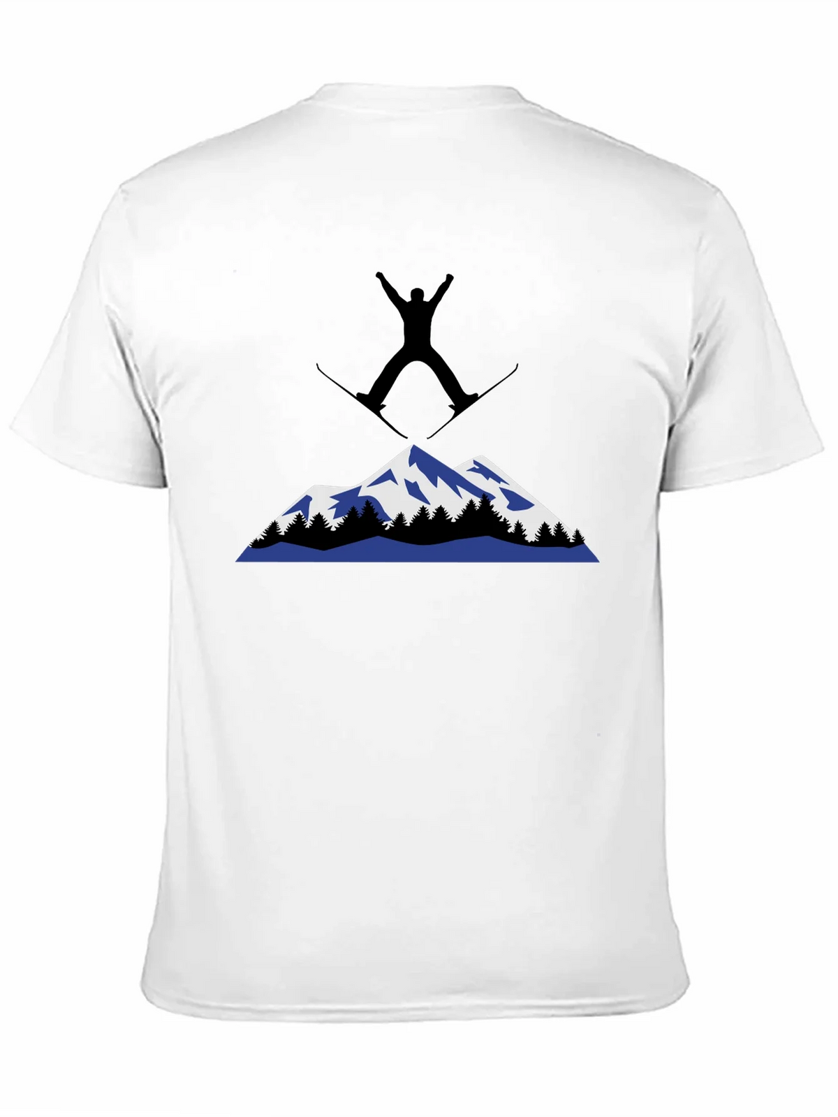 Mountain Skiing Graphic T-Shirt product image 10