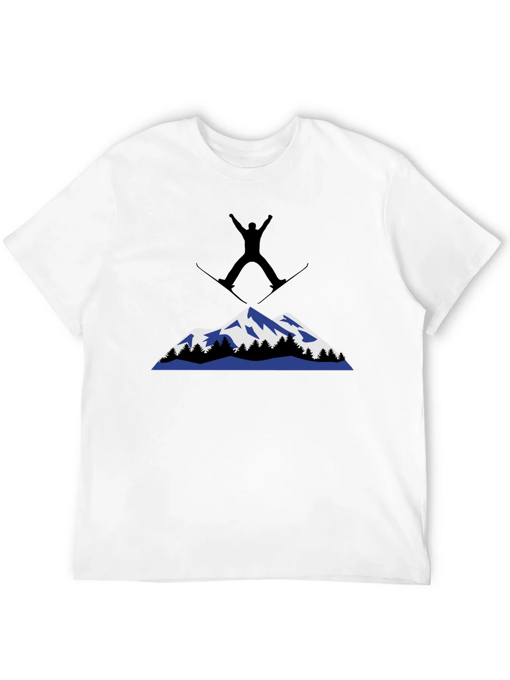 Mountain Skiing Graphic T-Shirt product image 11