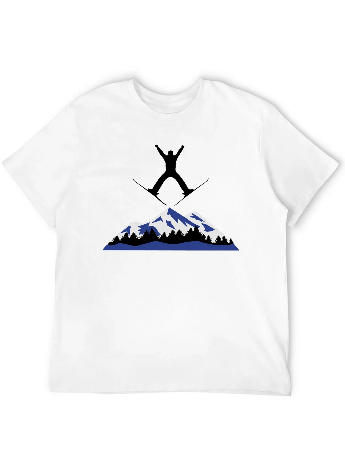 Mountain Skiing Graphic T-Shirt product image 11