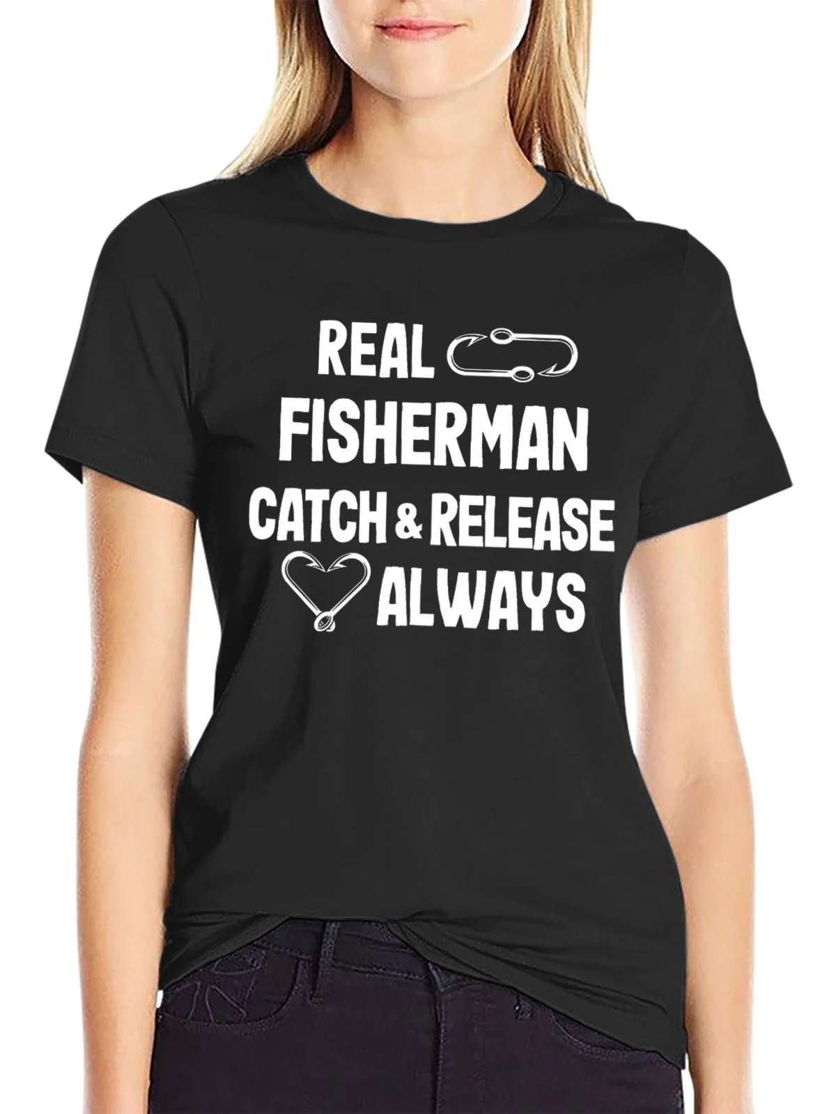 Real Fisherman Catch & Release T-Shirt product image 2