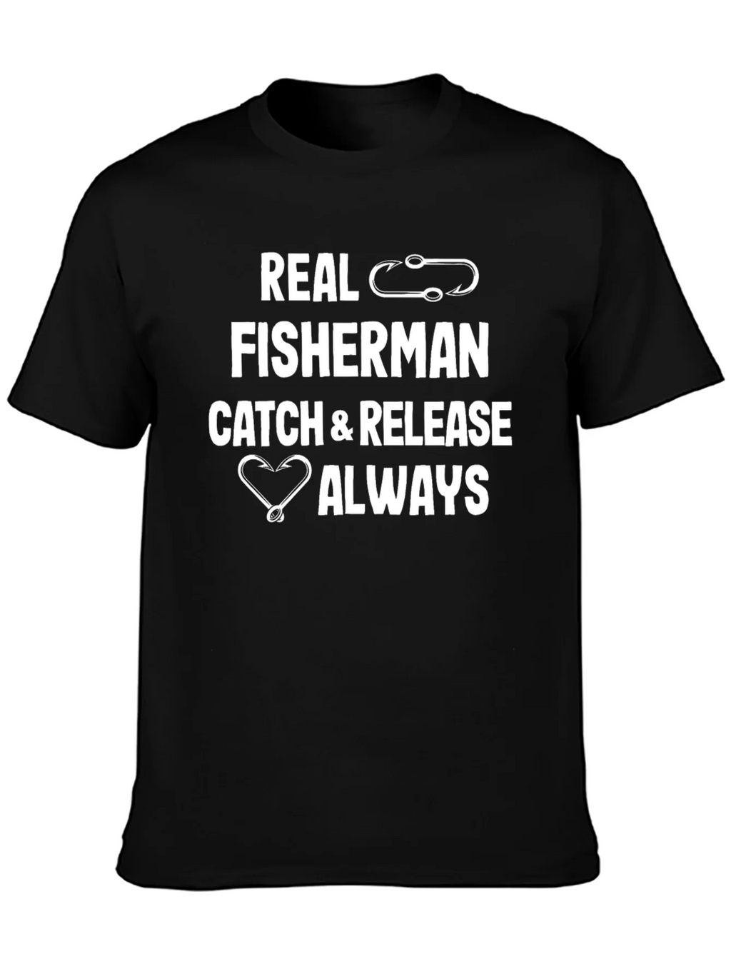 Real Fisherman Catch & Release T-Shirt product image 3