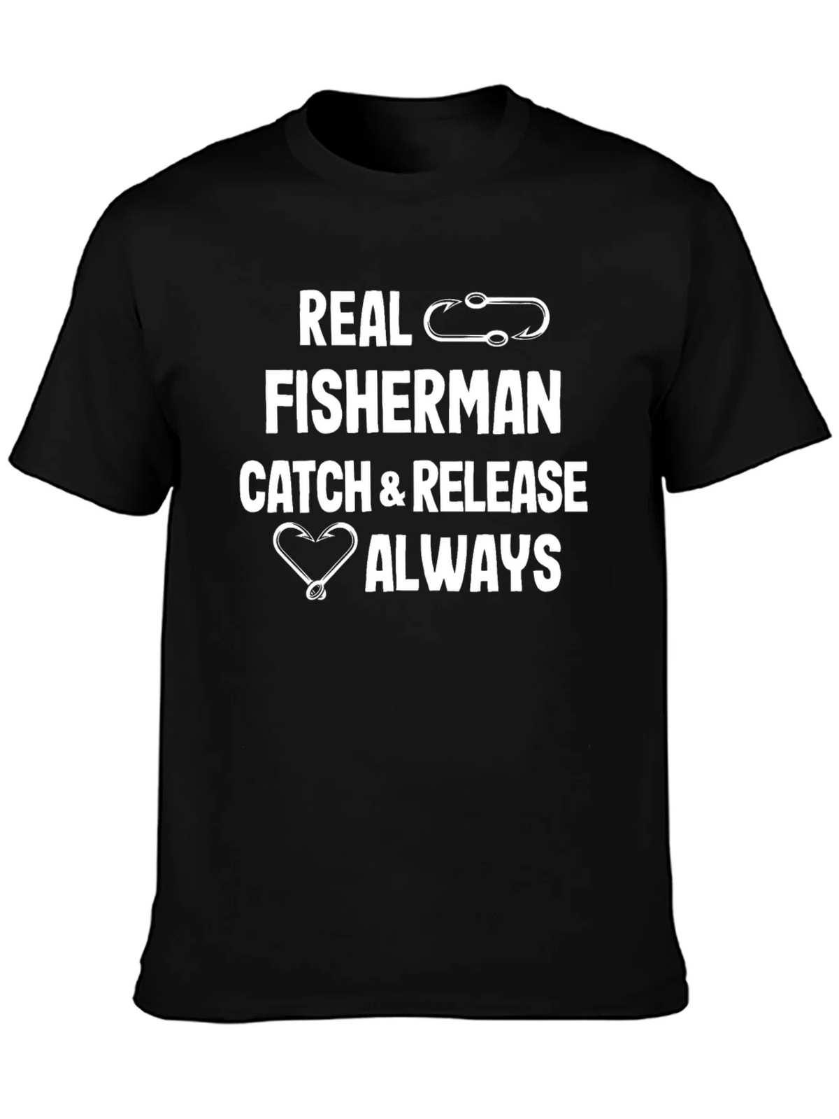 Real Fisherman Catch & Release T-Shirt product image 3