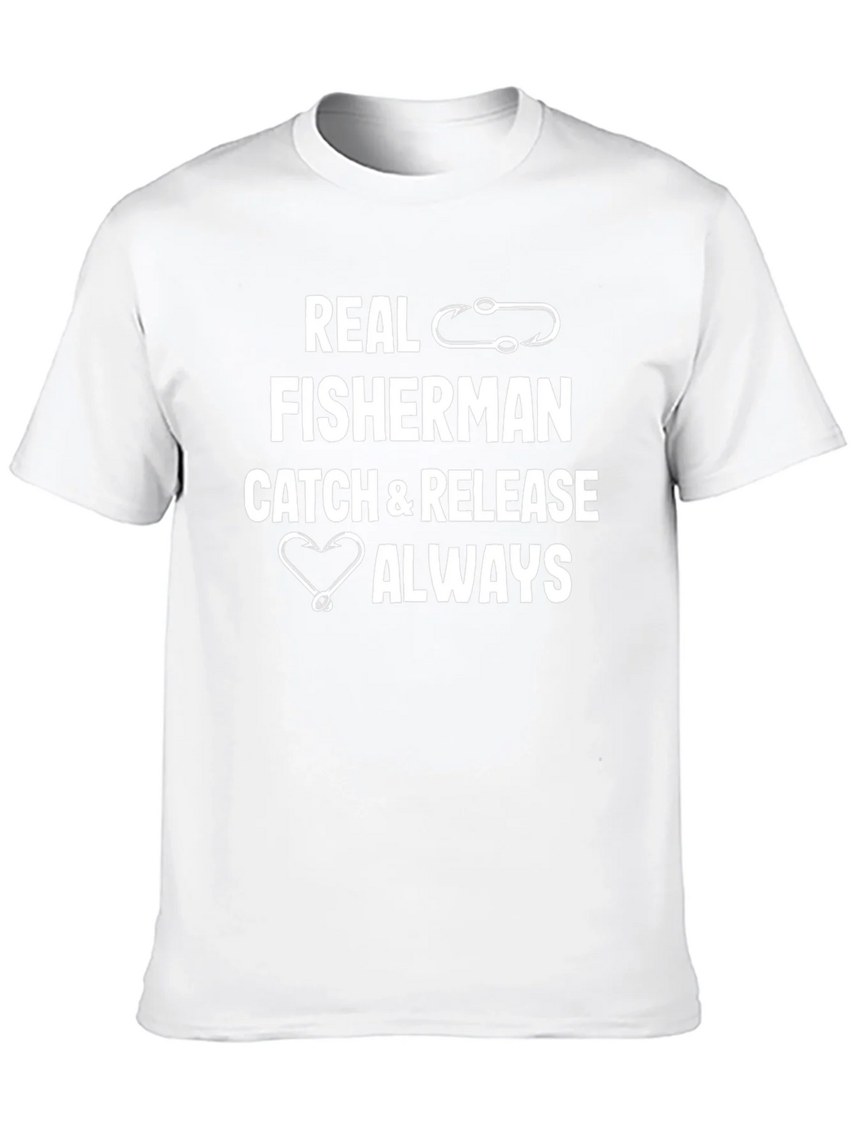 Real Fisherman Catch & Release T-Shirt product image 7