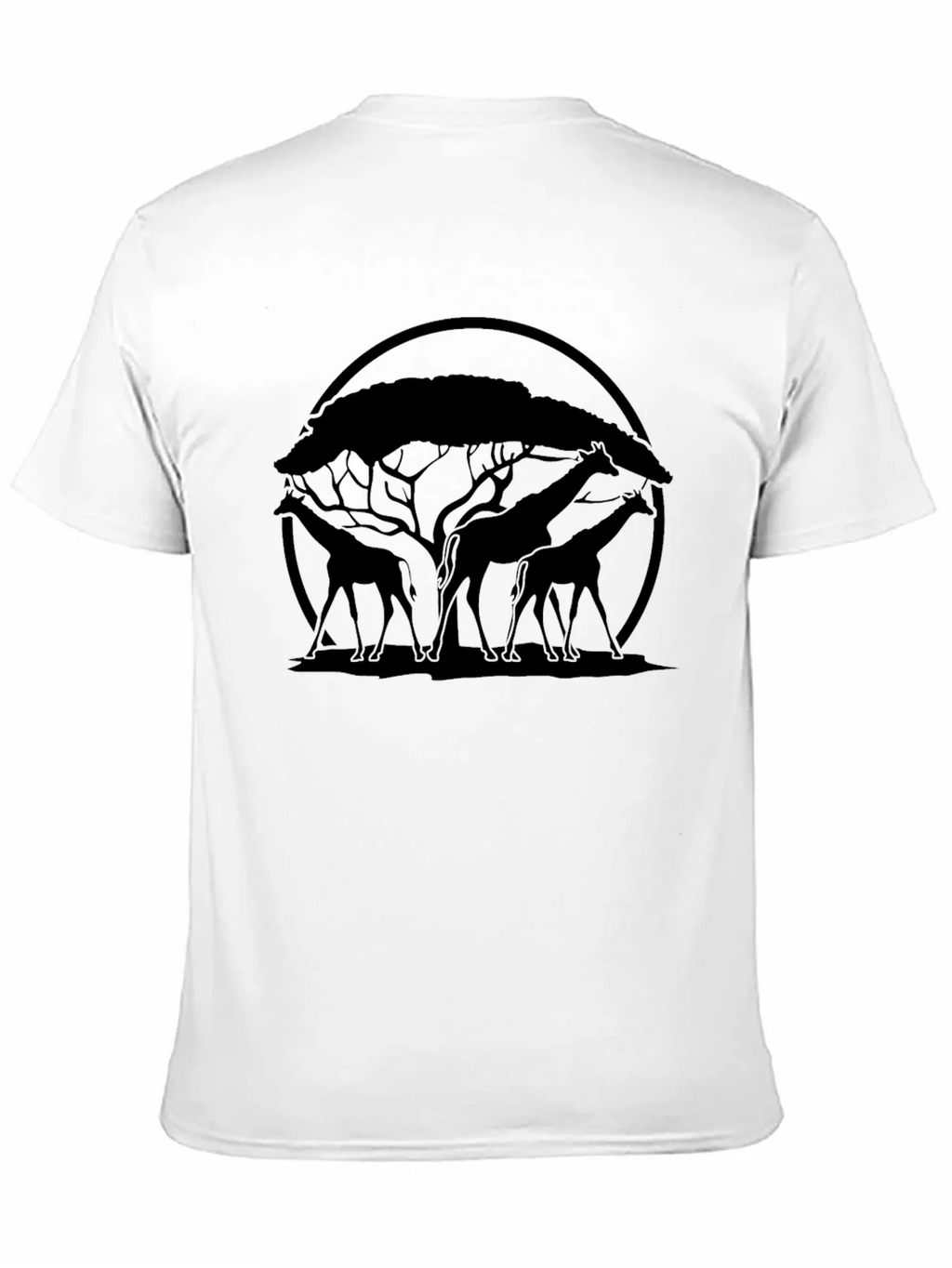 Giraffe Silhouette Graphic Tee product image 10