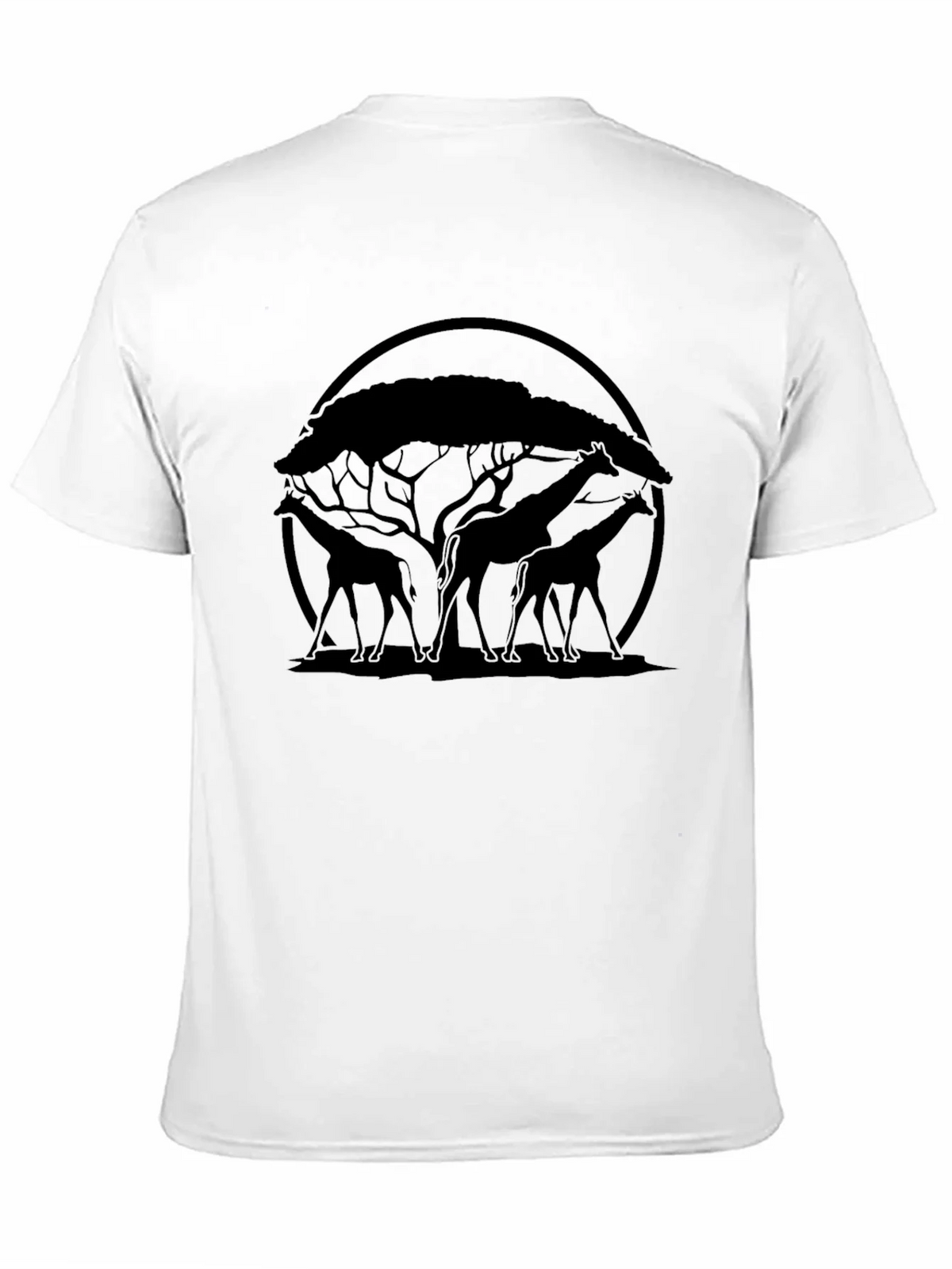 Giraffe Silhouette Graphic Tee product image 10