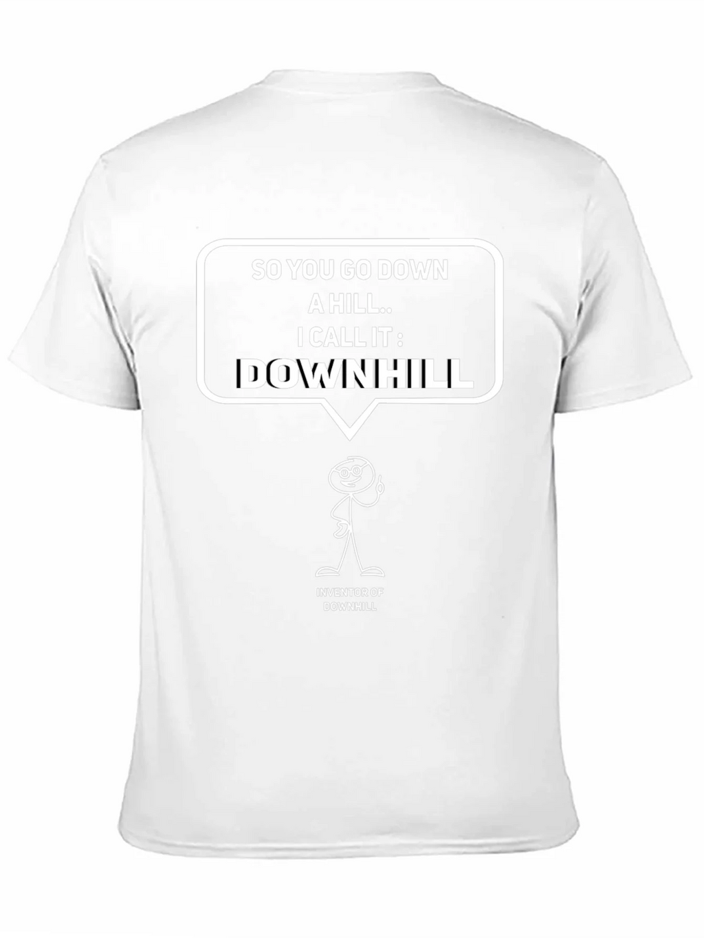 Funny Downhill Inventor T-Shirt product image 6