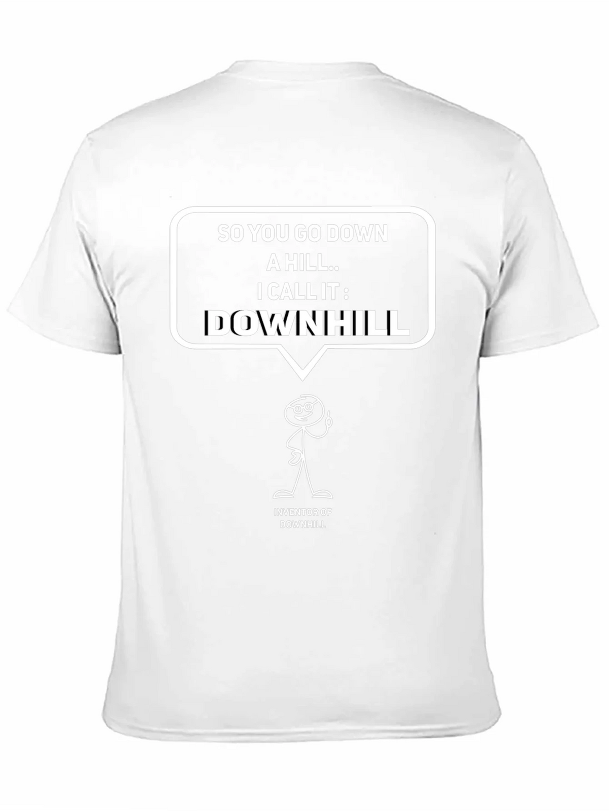Funny Downhill Inventor T-Shirt product image 6