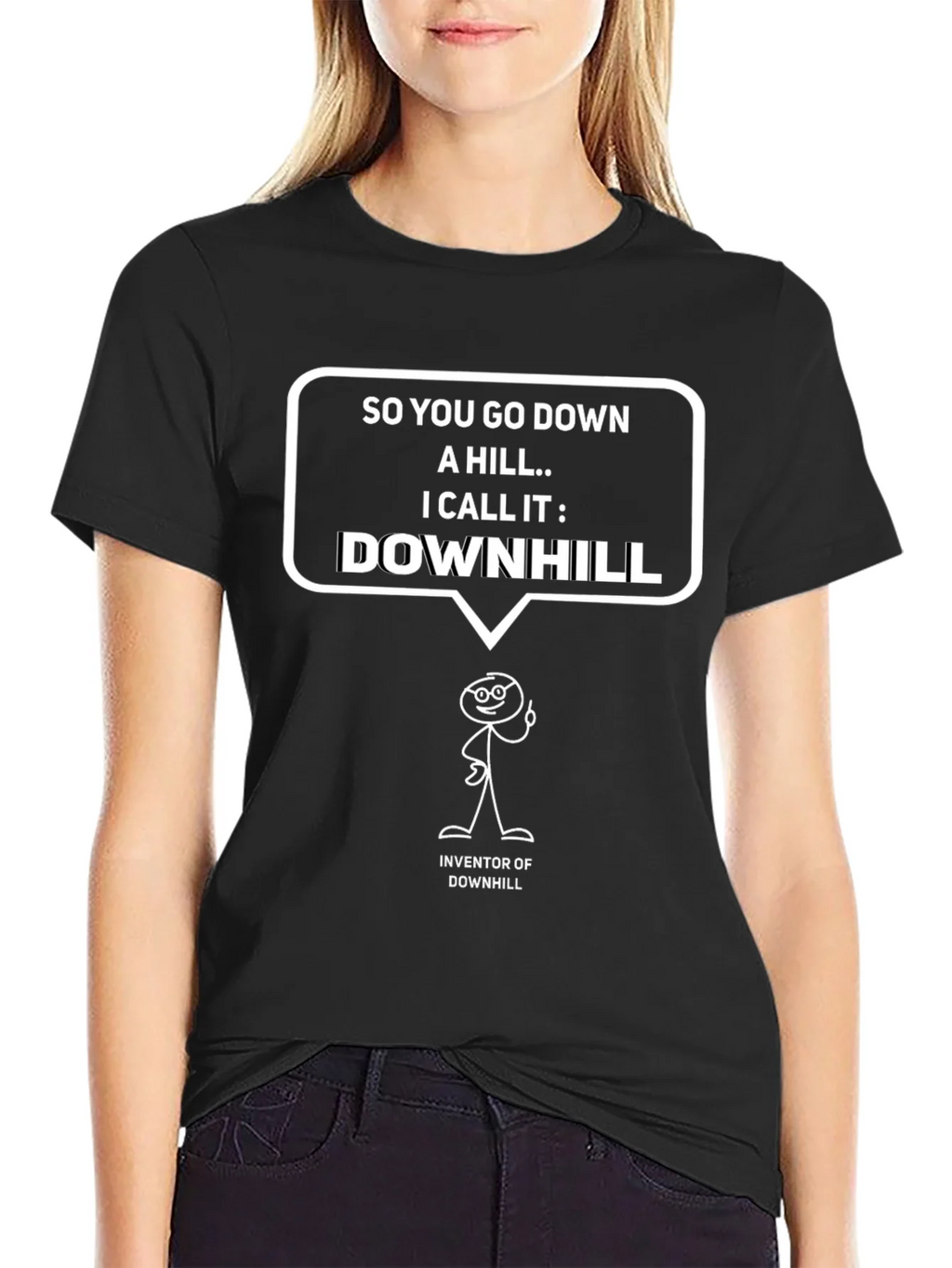 Funny Downhill Inventor T-Shirt product image 1
