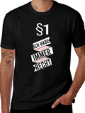 Always Right Funny German T-Shirt product image 1
