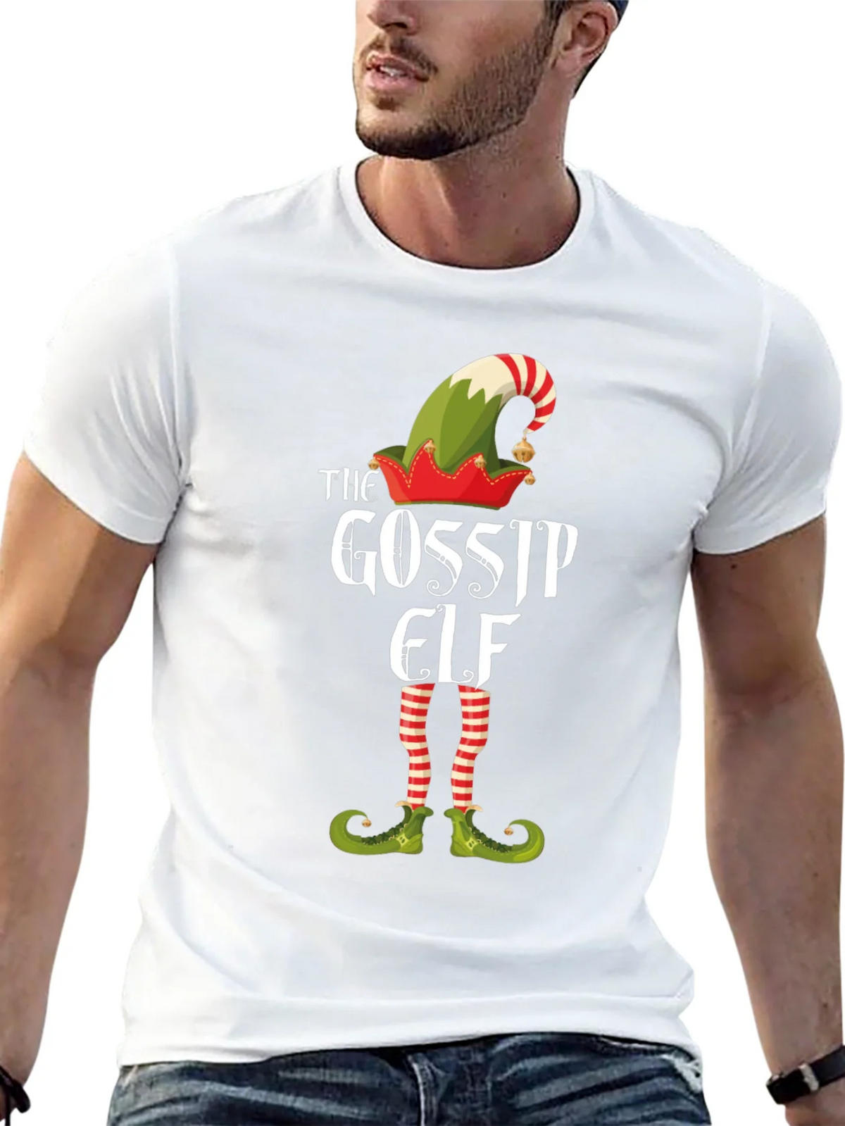 Gossip Elf Holiday T-Shirt product image 12