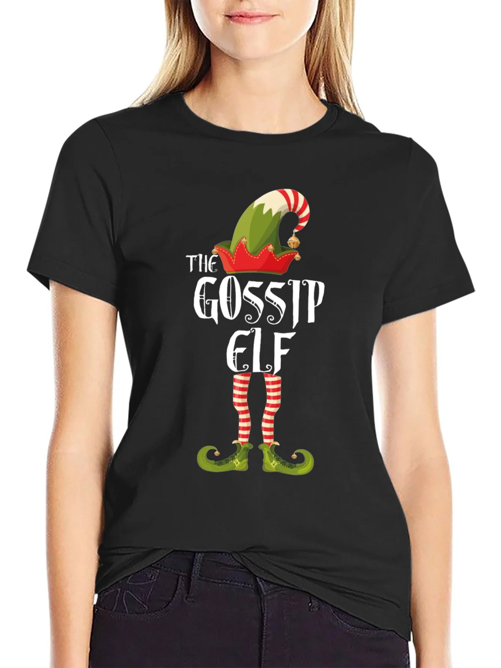Gossip Elf Holiday T-Shirt product image 2