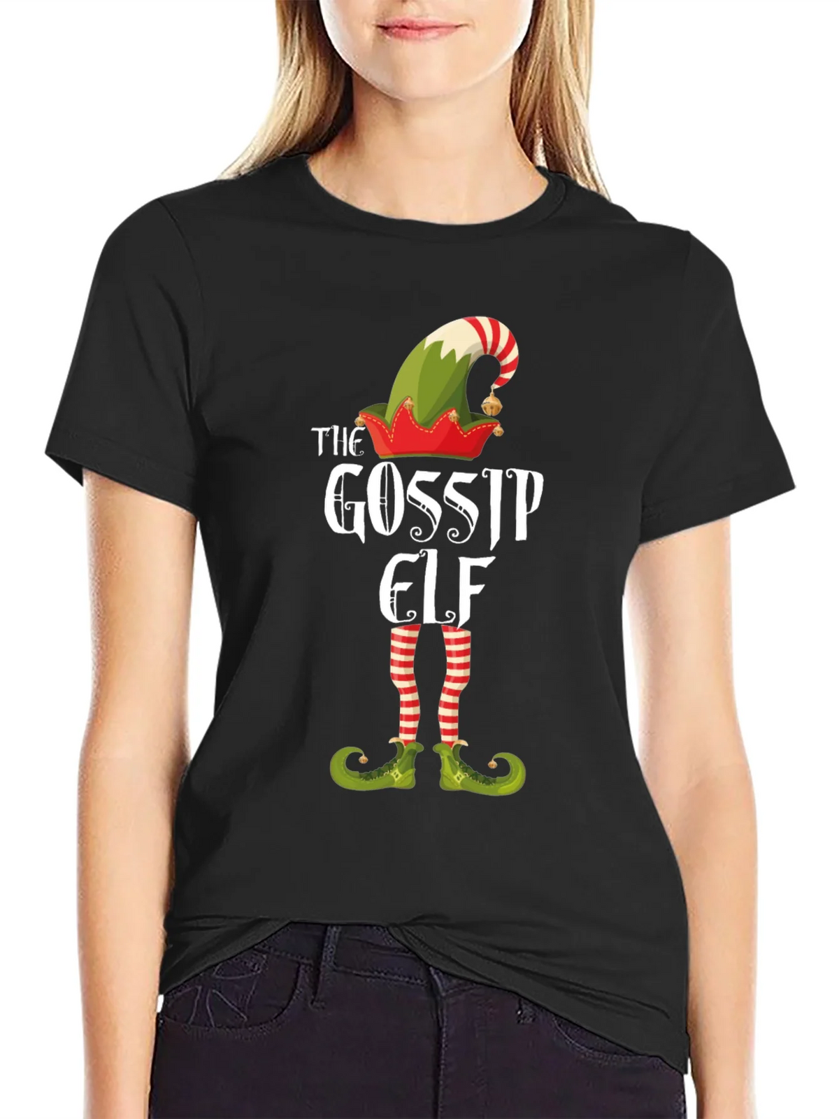 Gossip Elf Holiday T-Shirt product image 2